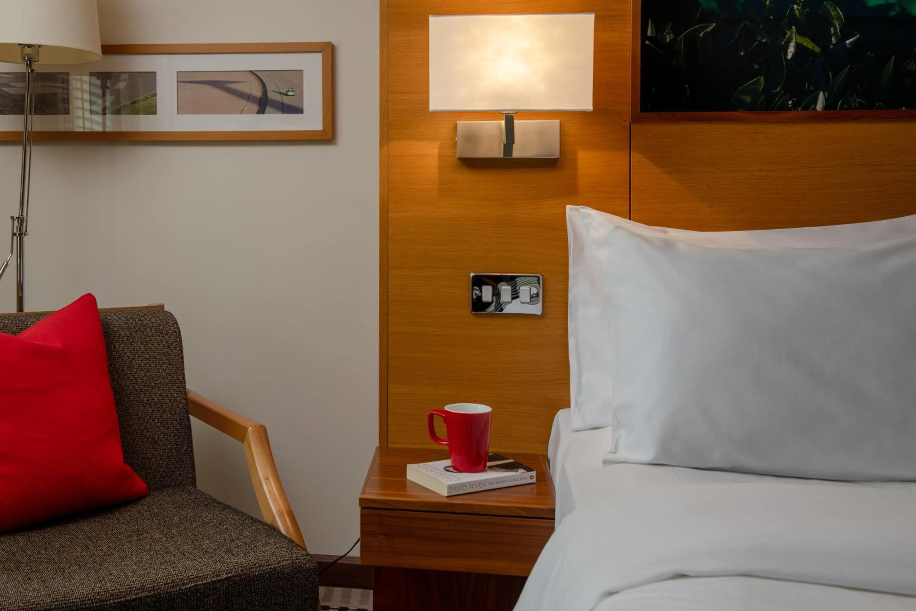 Bedroom, Bed in Lodge at Bristol