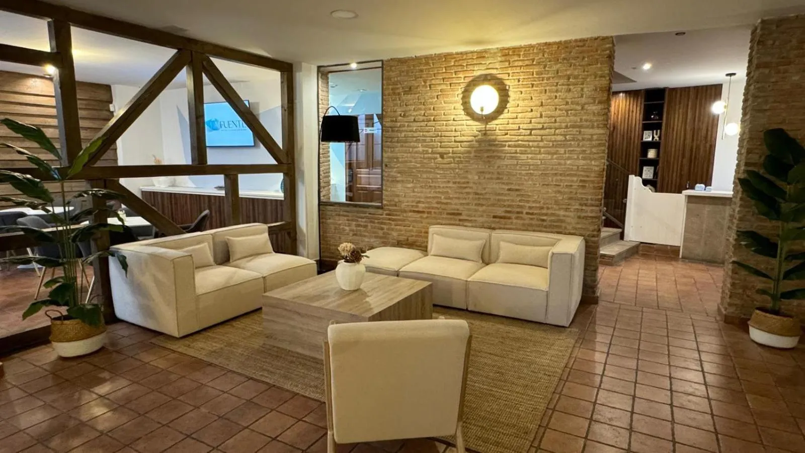 Living room in Hospedium Hotel La Fuente