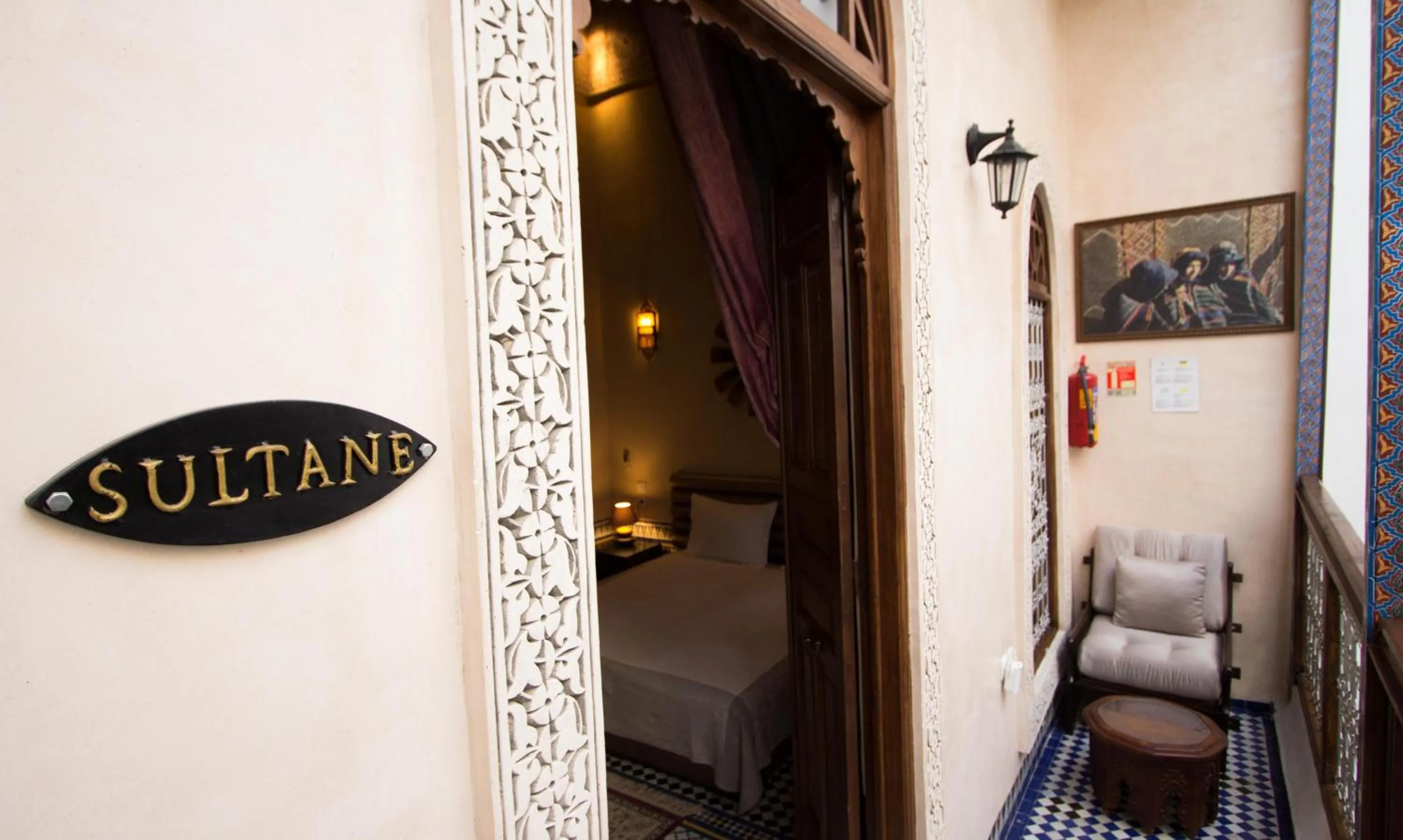 Bedroom in Riad Les Remparts De Fès