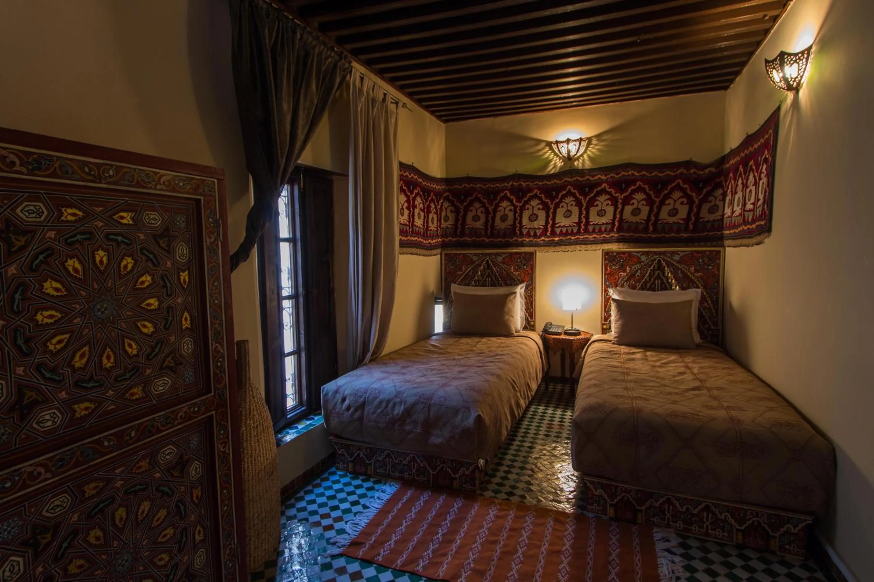 Photo of the whole room, Bed in Riad Les Remparts De Fès