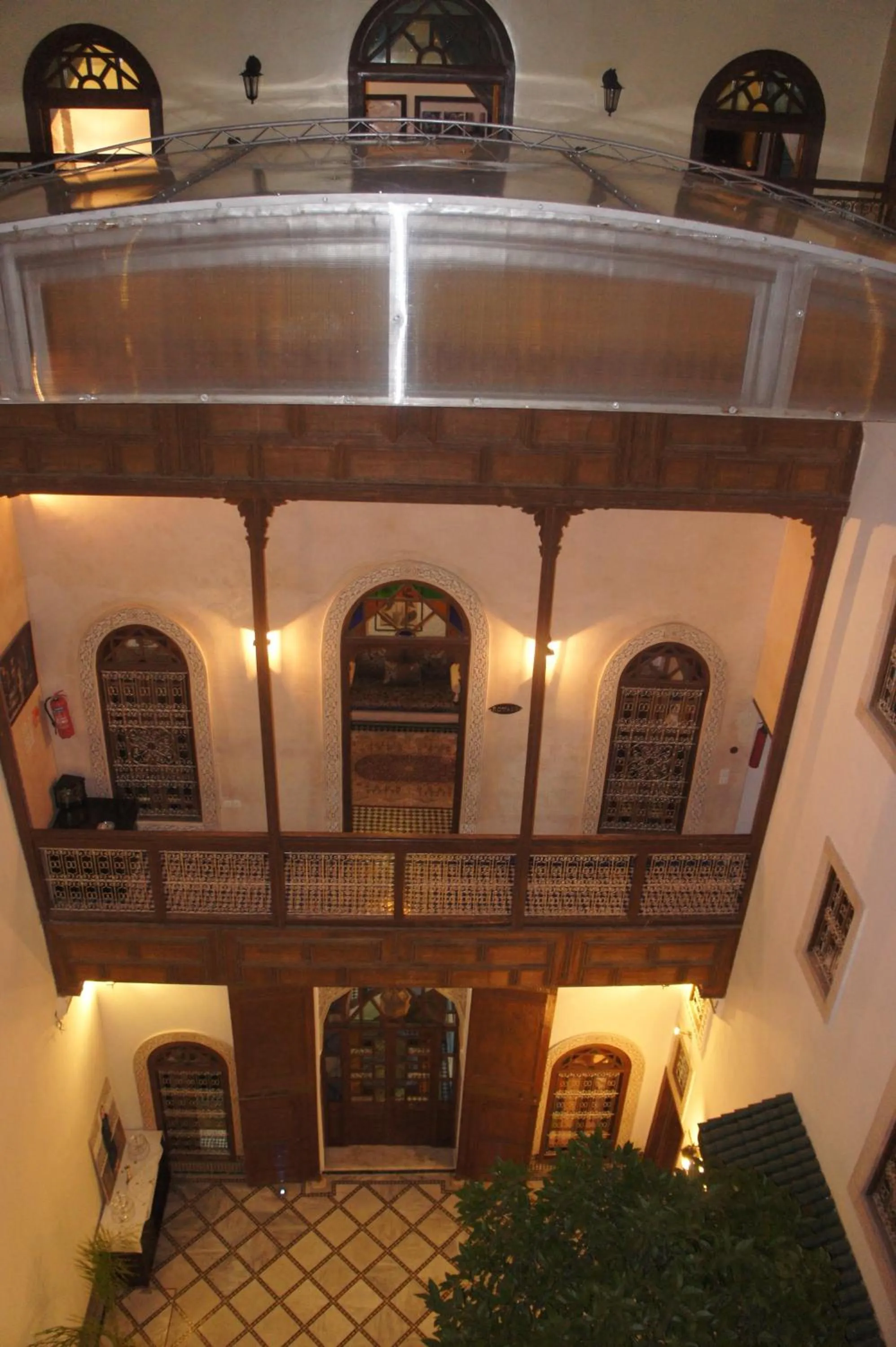 Balcony/Terrace in Riad Les Remparts De Fès