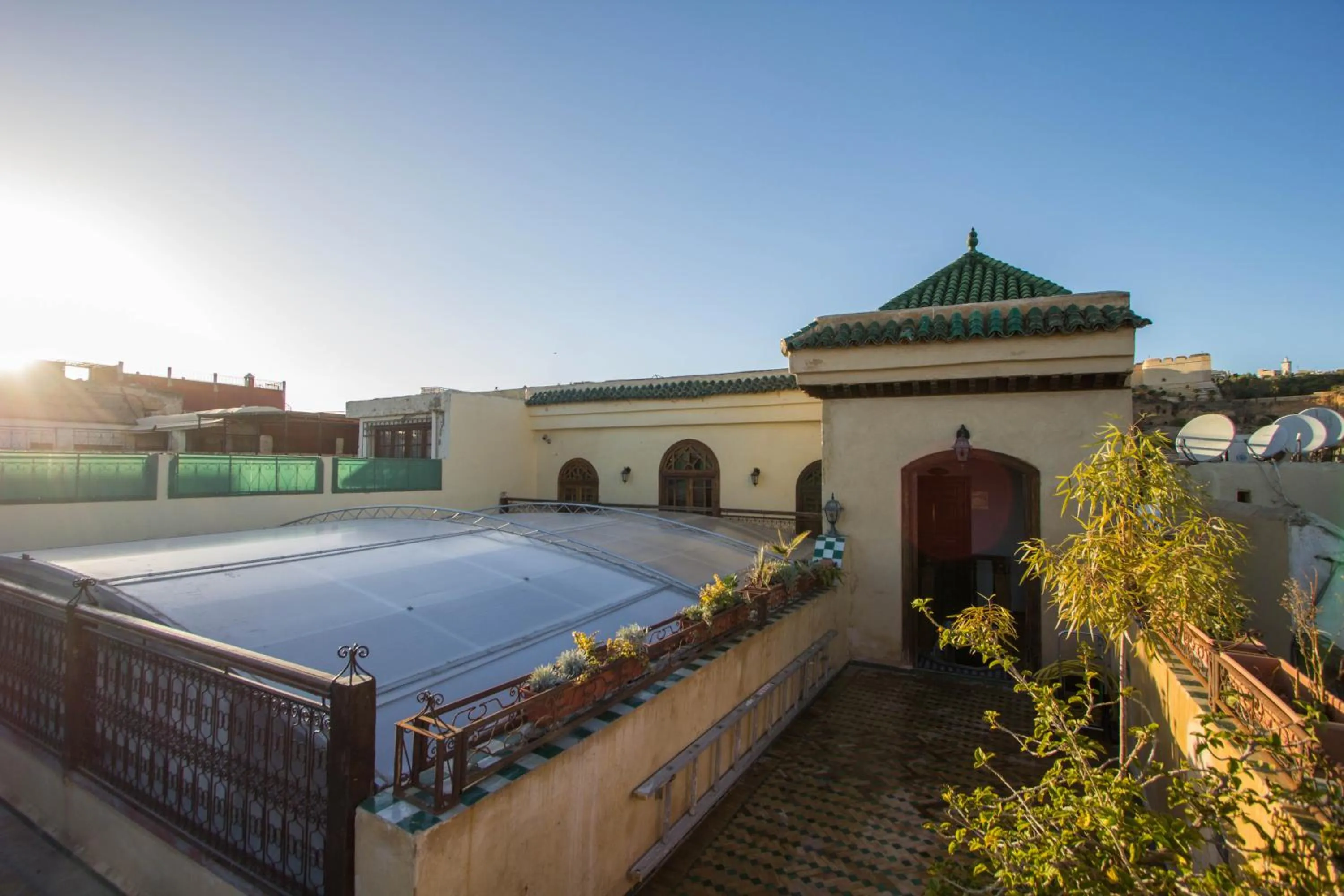 Patio in Riad Les Remparts De Fès