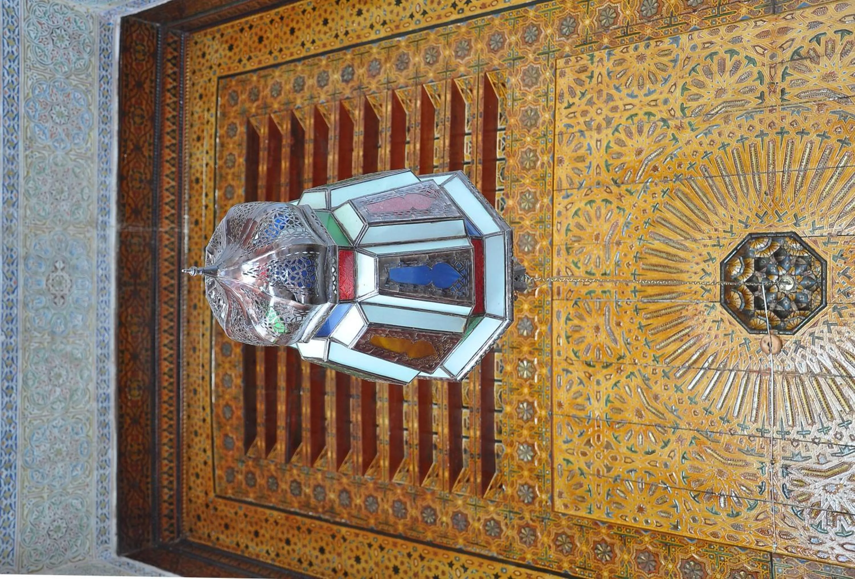 Decorative detail in Riad Les Remparts De Fès