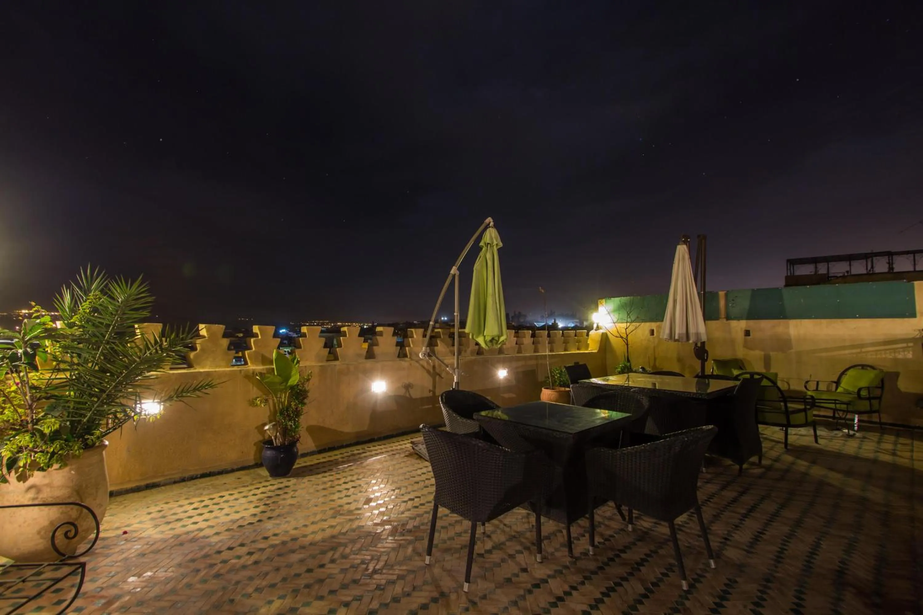 Patio in Riad Les Remparts De Fès