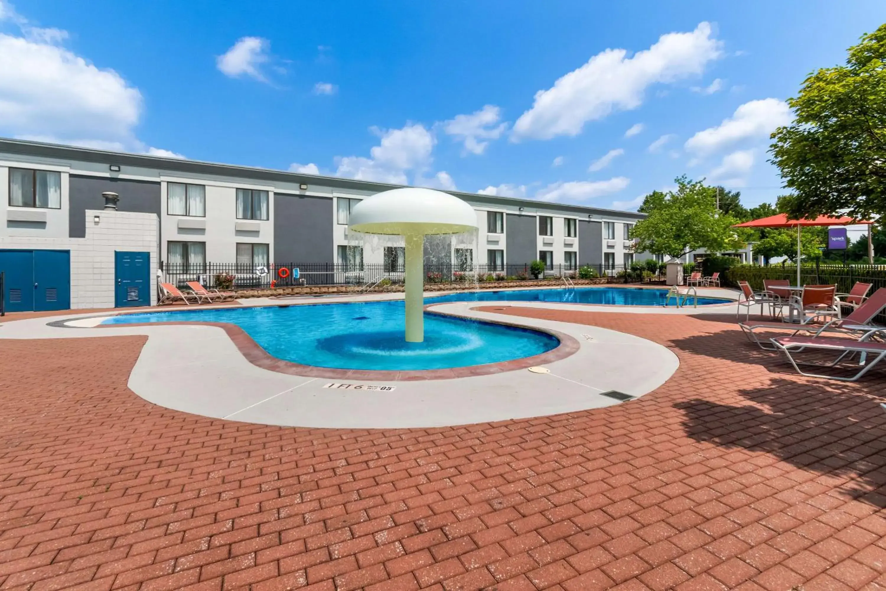 Pool view in Spark By Hilton Hummelstown Hershey Pool view in Spark By Hilton Hummelstown Hershey