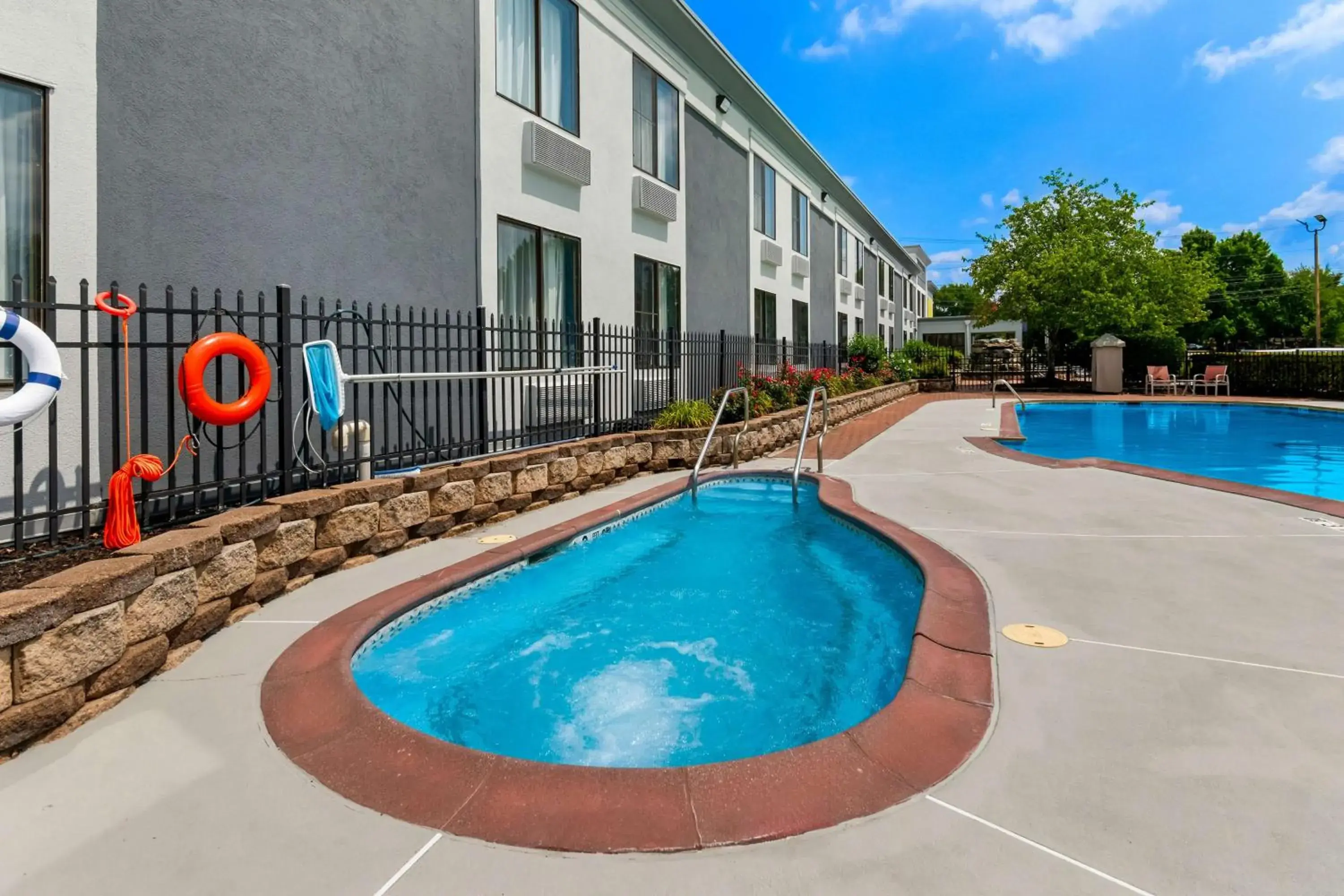 Pool view in Spark By Hilton Hummelstown Hershey Pool view in Spark By Hilton Hummelstown Hershey