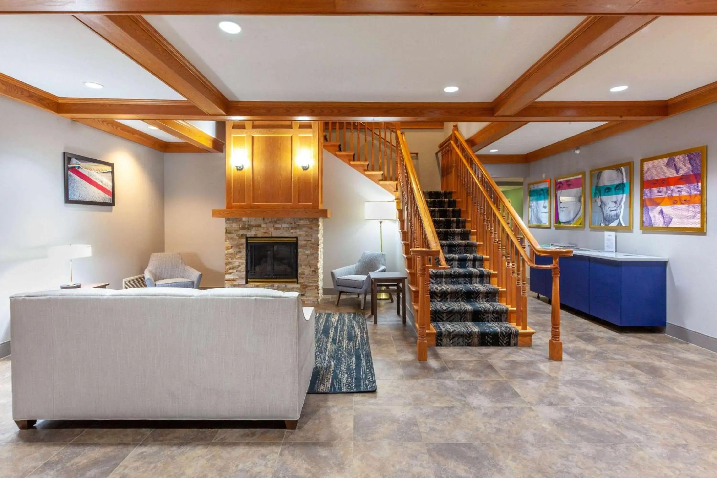 Lobby or reception in AmericInn by Wyndham Iron Mountain Lobby or reception in AmericInn by Wyndham Iron Mountain