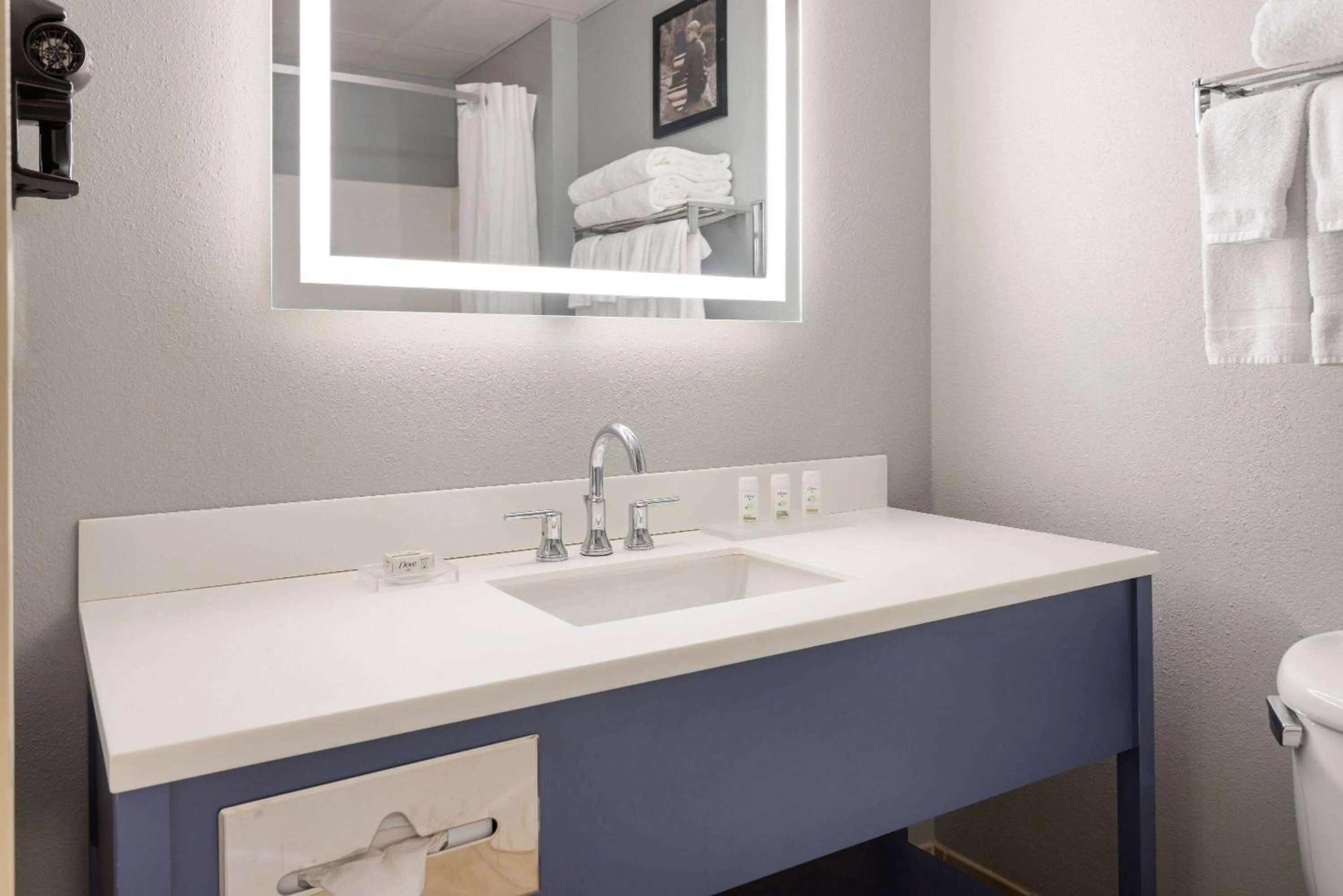 Bathroom in AmericInn by Wyndham Iron Mountain