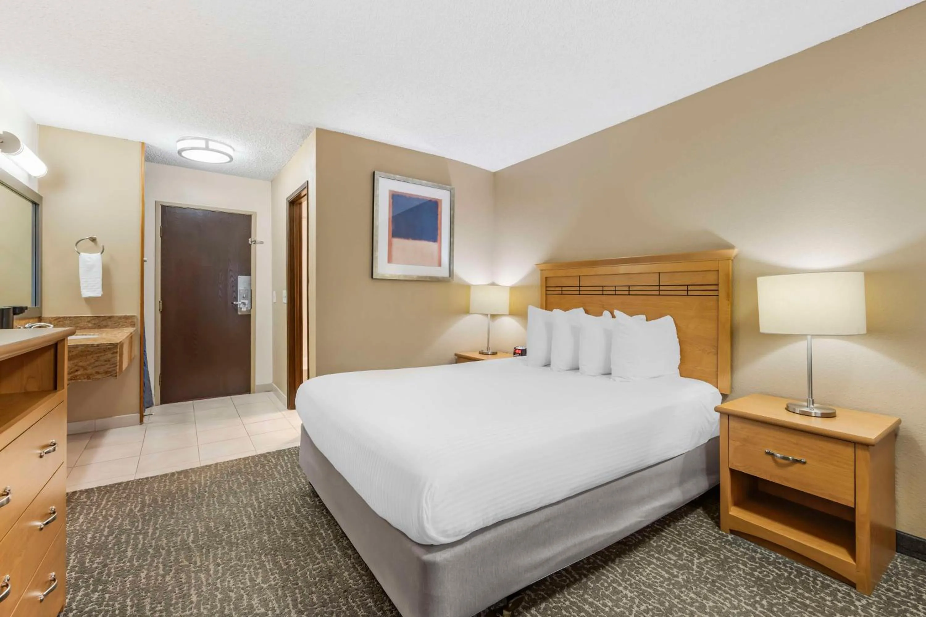 Bedroom, Bed in Best Western Aladdin Inn