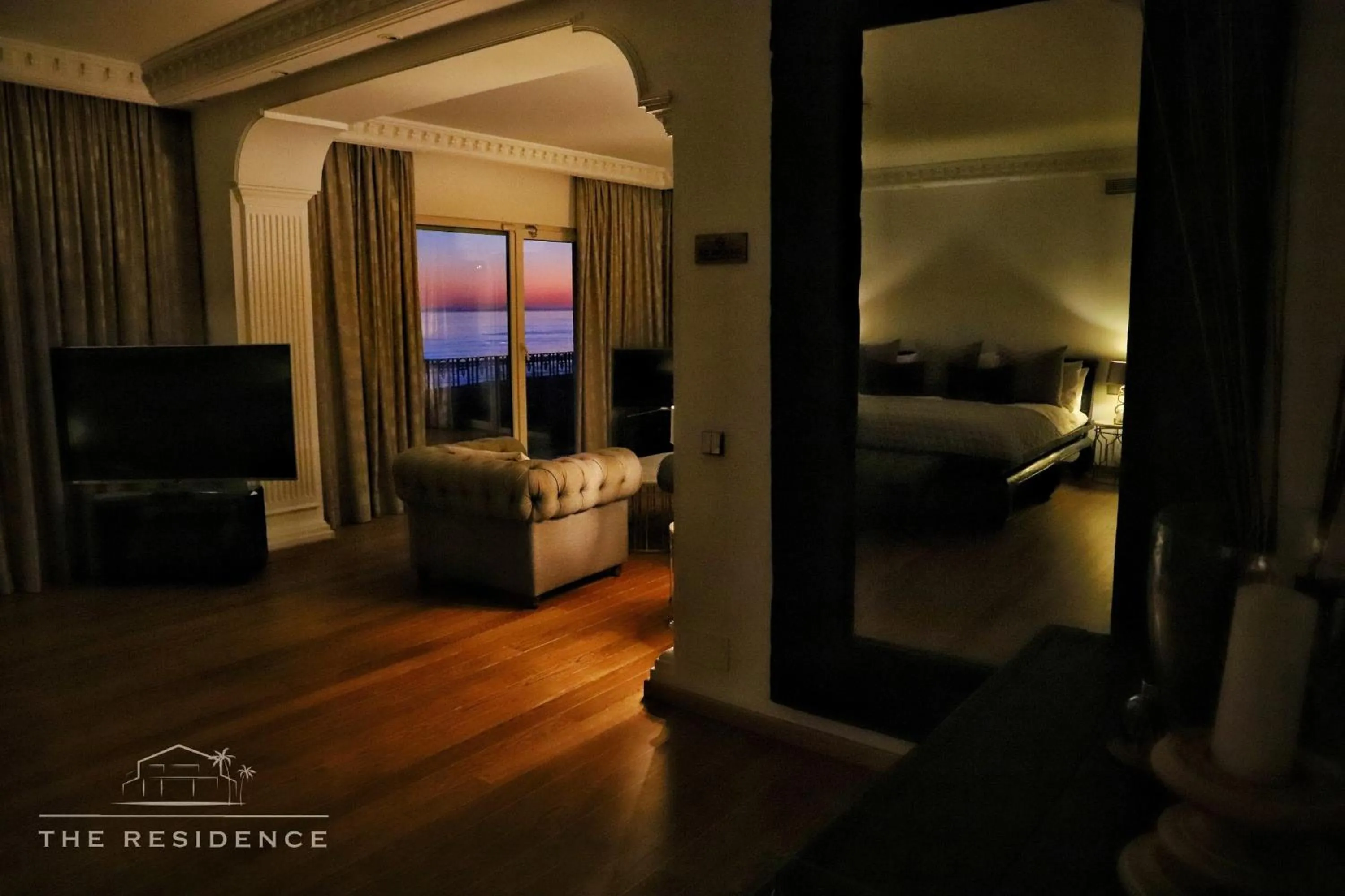 View (from property/room), Bed in The Residence by the Beach House Marbella