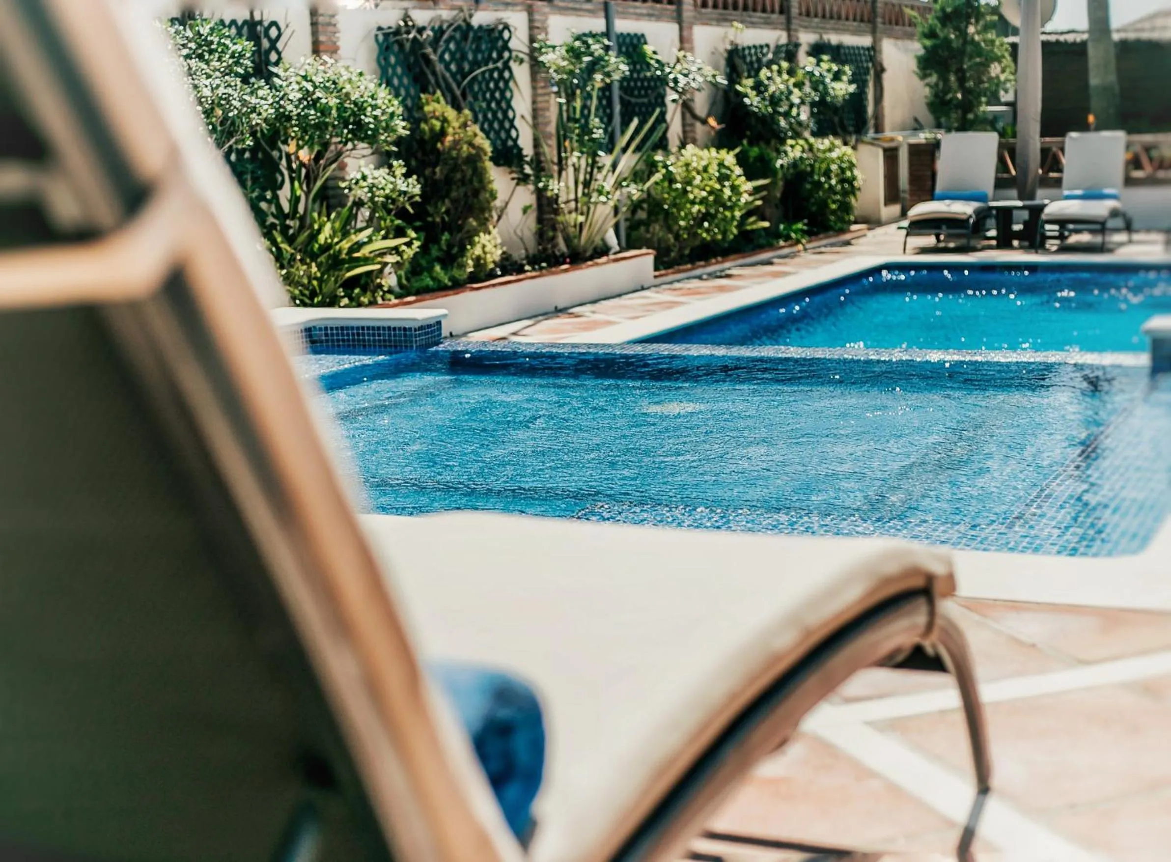 Swimming pool in The Residence by the Beach House Marbella