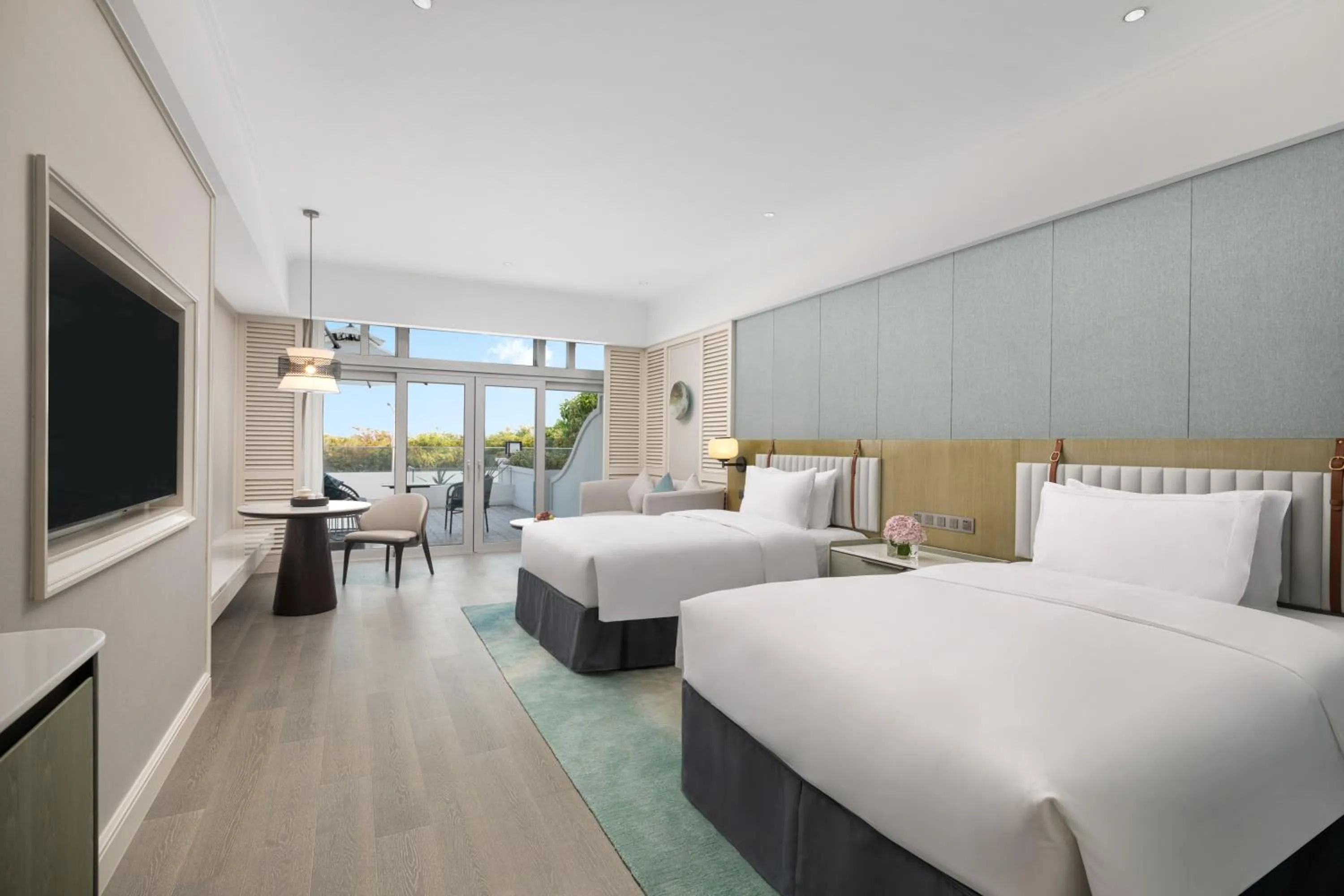 Bedroom, Bed in Yuehua Hotel Xiamen Seaside Hotel