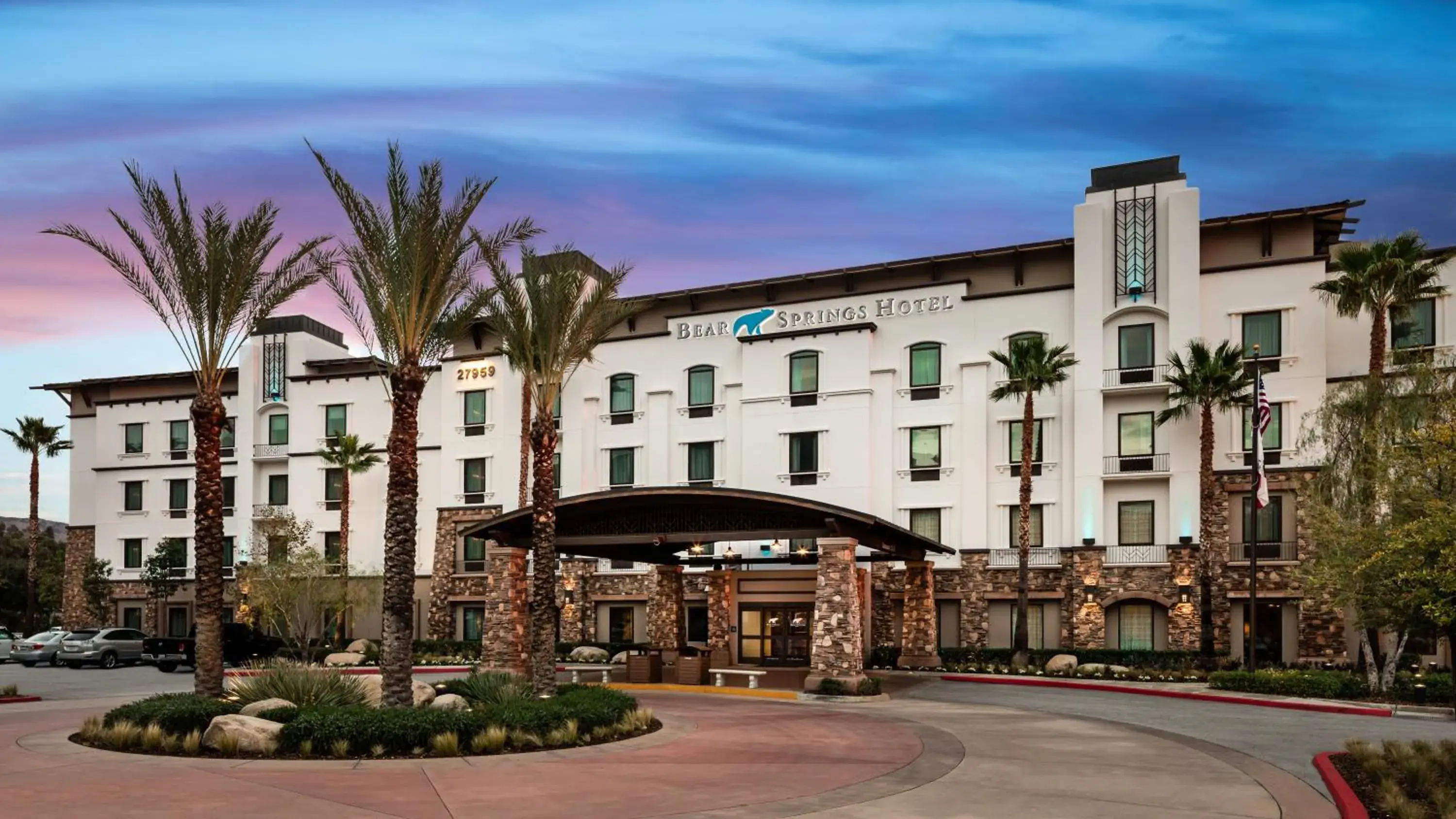 Property building in Bear Springs Hotel Property building in Bear Springs Hotel