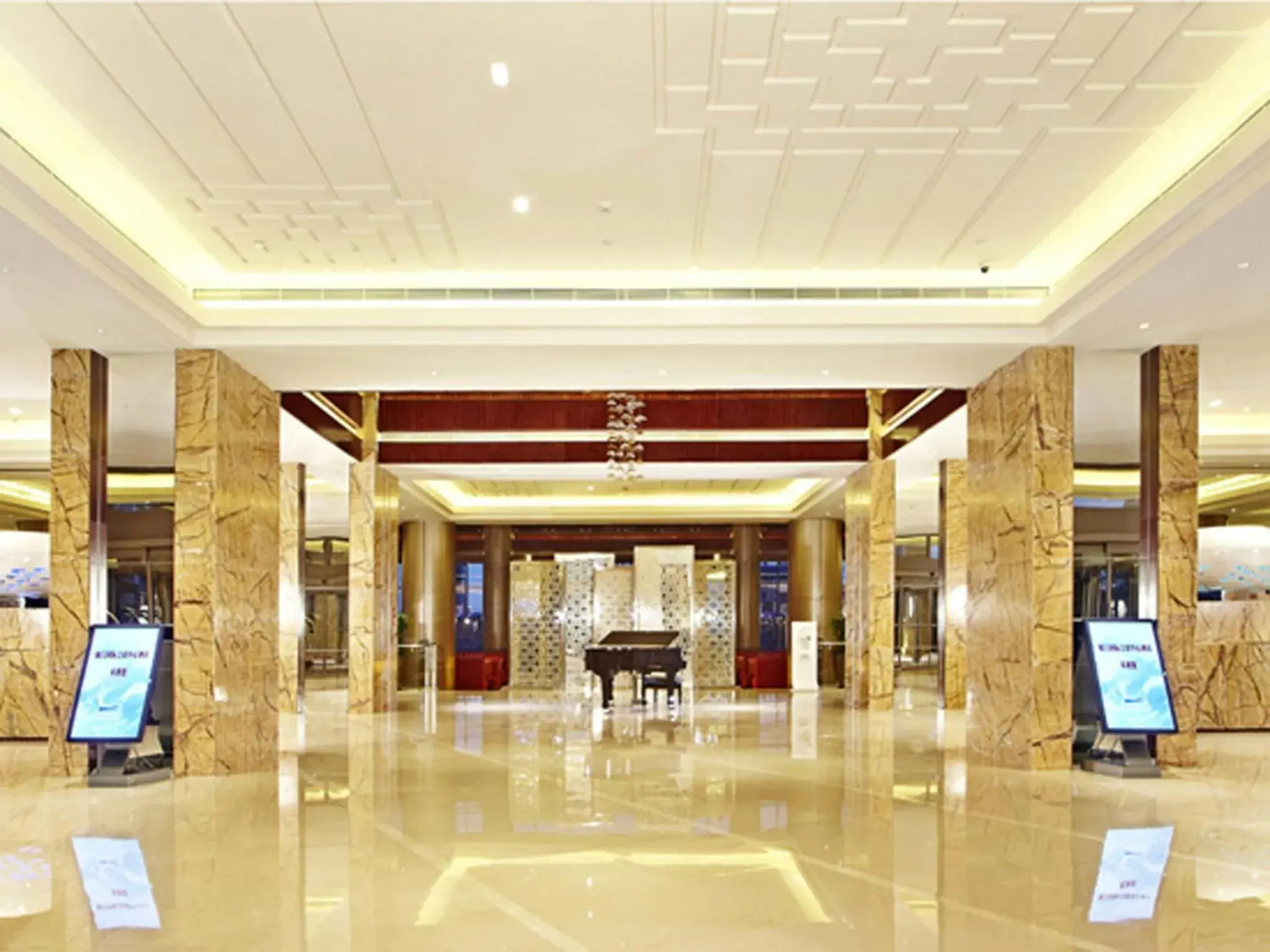 Lobby or reception in Xiamen International Conference Center Hotel Prime Seaview Hotel Lobby or reception in Xiamen International Conference Center Hotel Prime Seaview Hotel