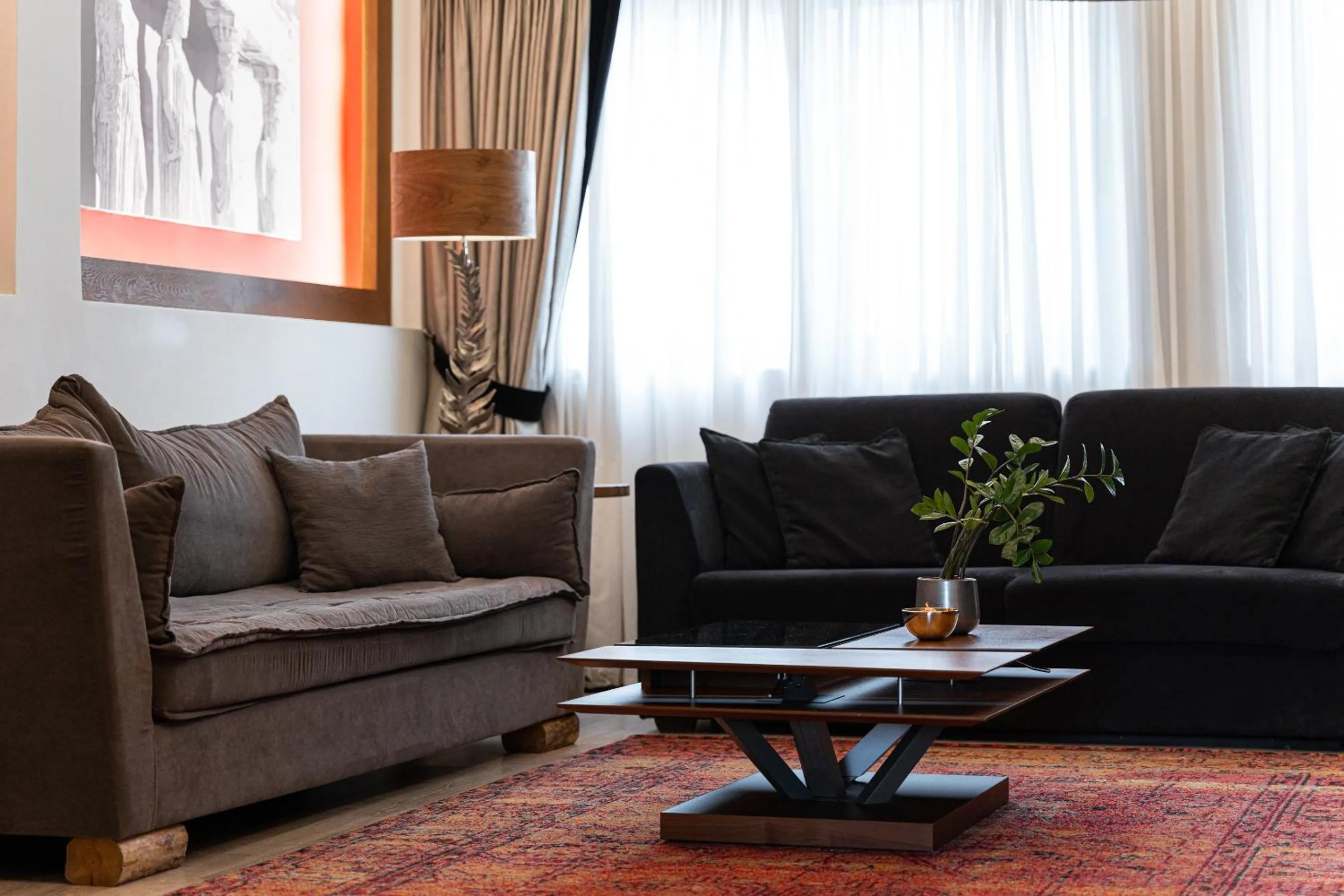 Living room in Acropolis Luxury Living