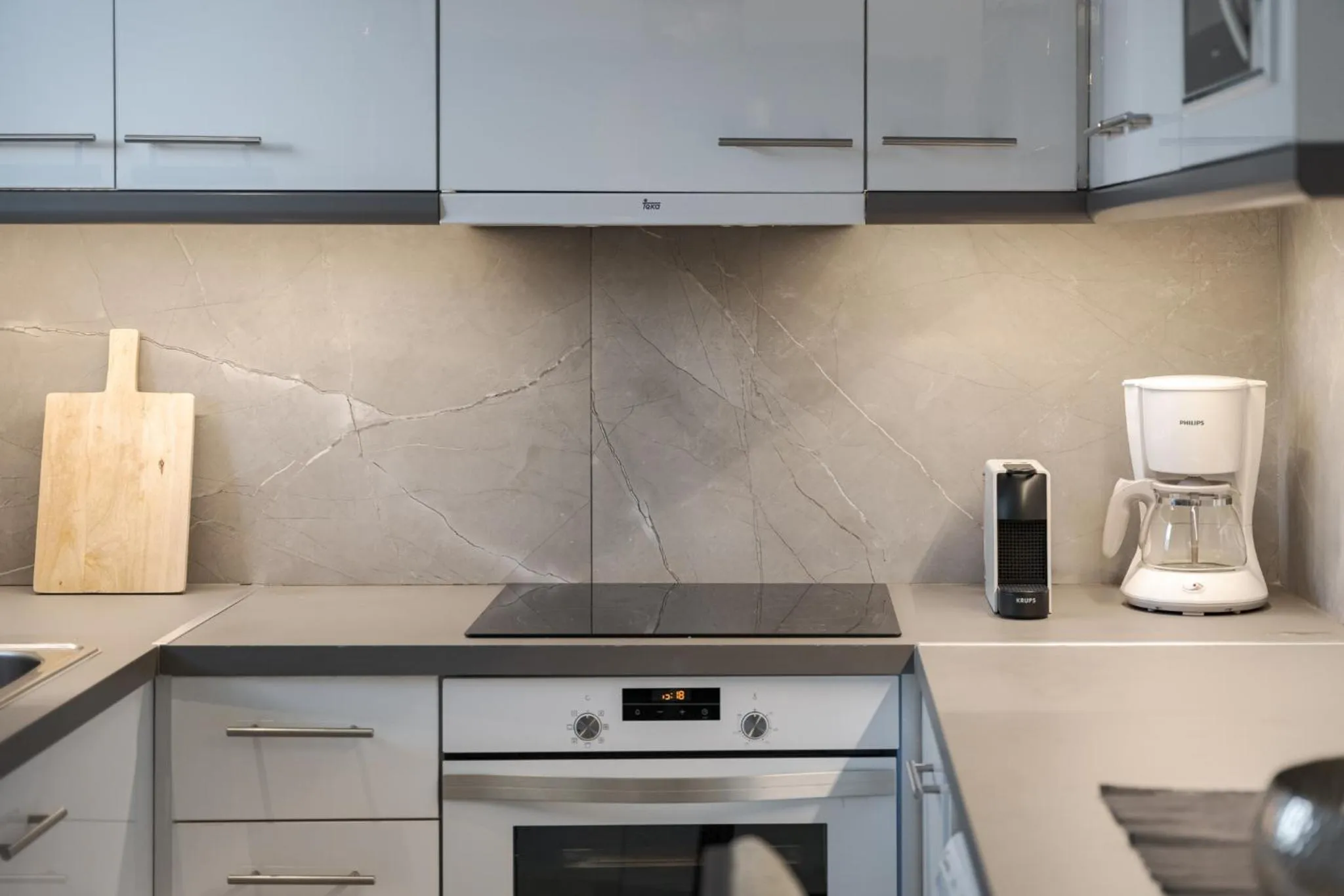 kitchen in Acropolis Luxury Living