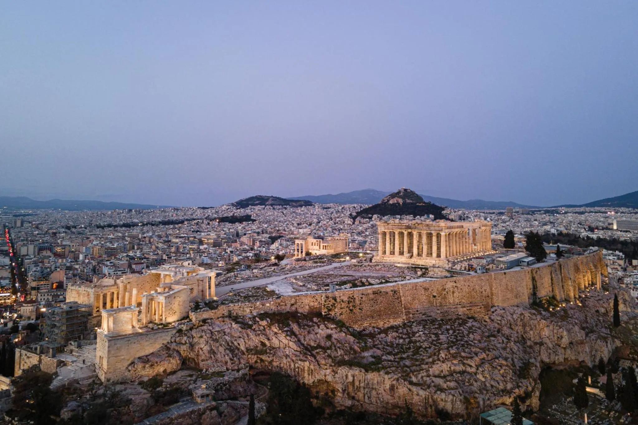 Bird's eye view in Acropolis Luxury Living