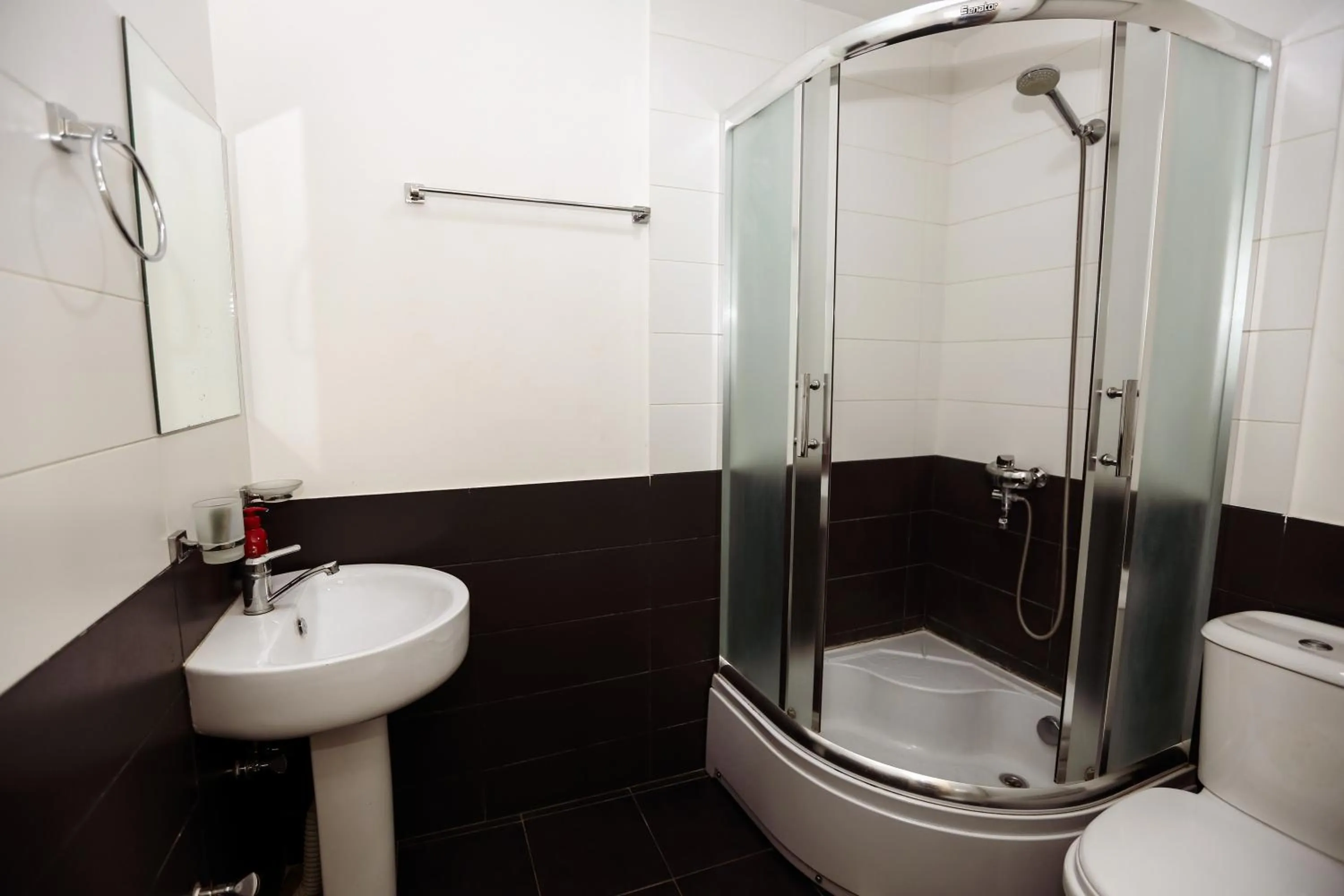 Bathroom in Hotel Rustaveli 36