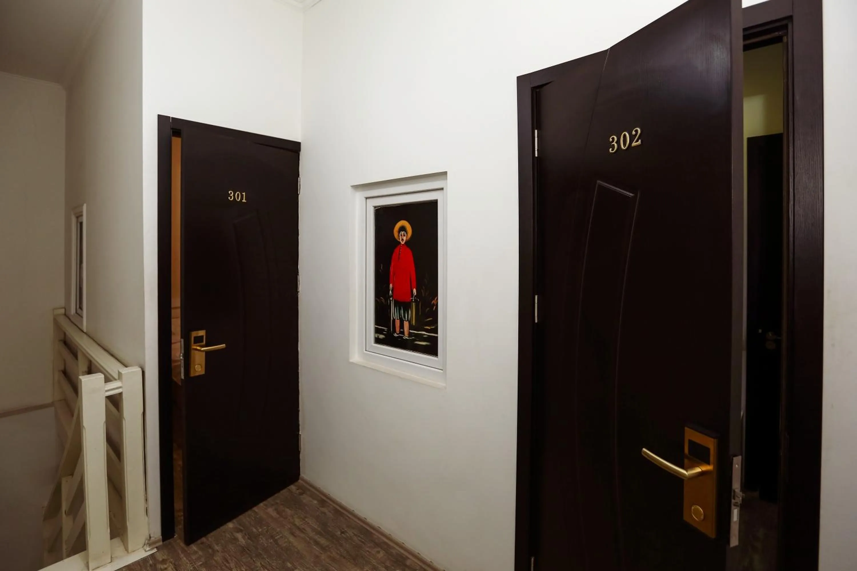 Communal lounge/ TV room in Hotel Rustaveli 36