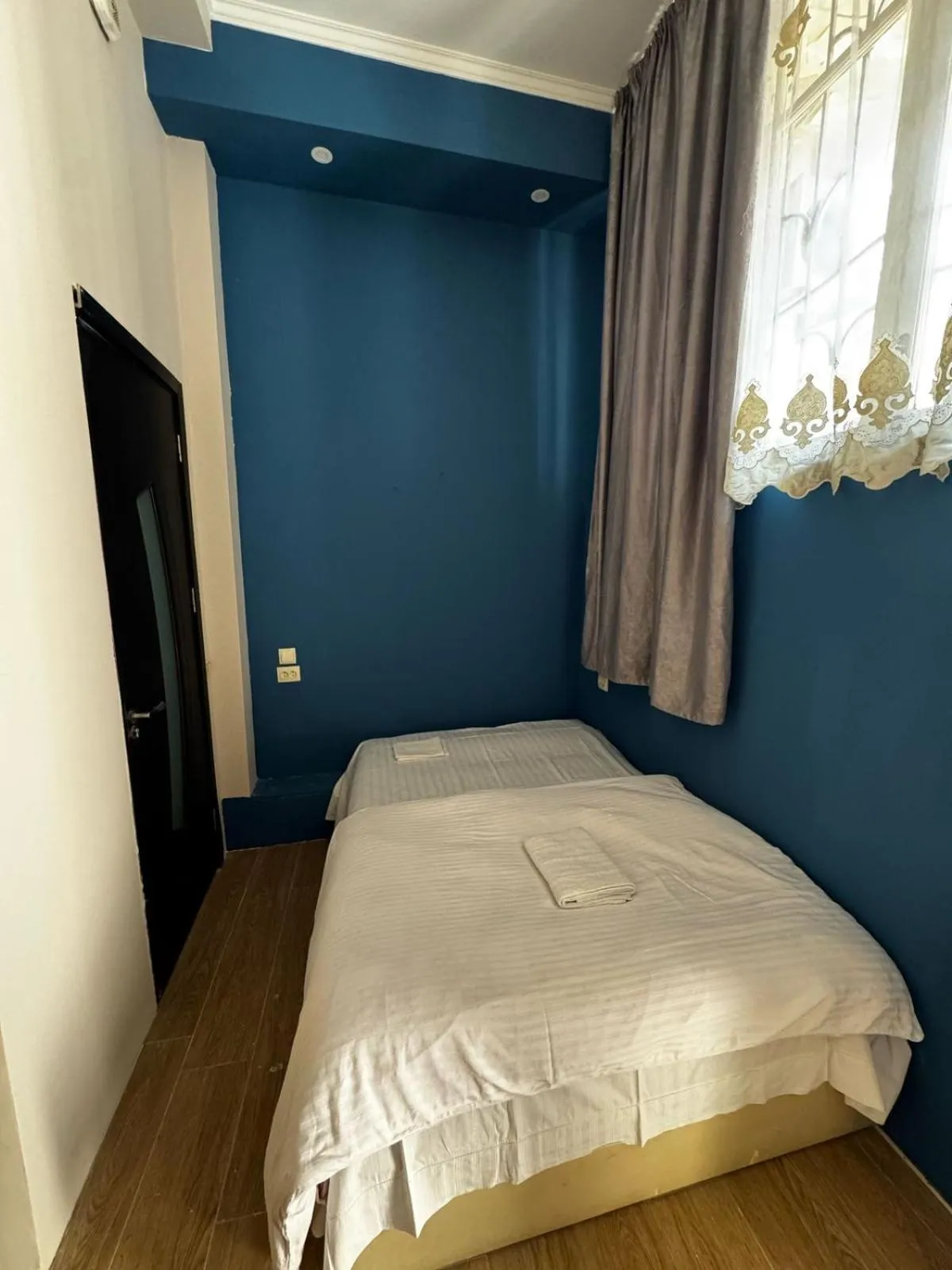 Bedroom, Bed in Hotel Rustaveli 36