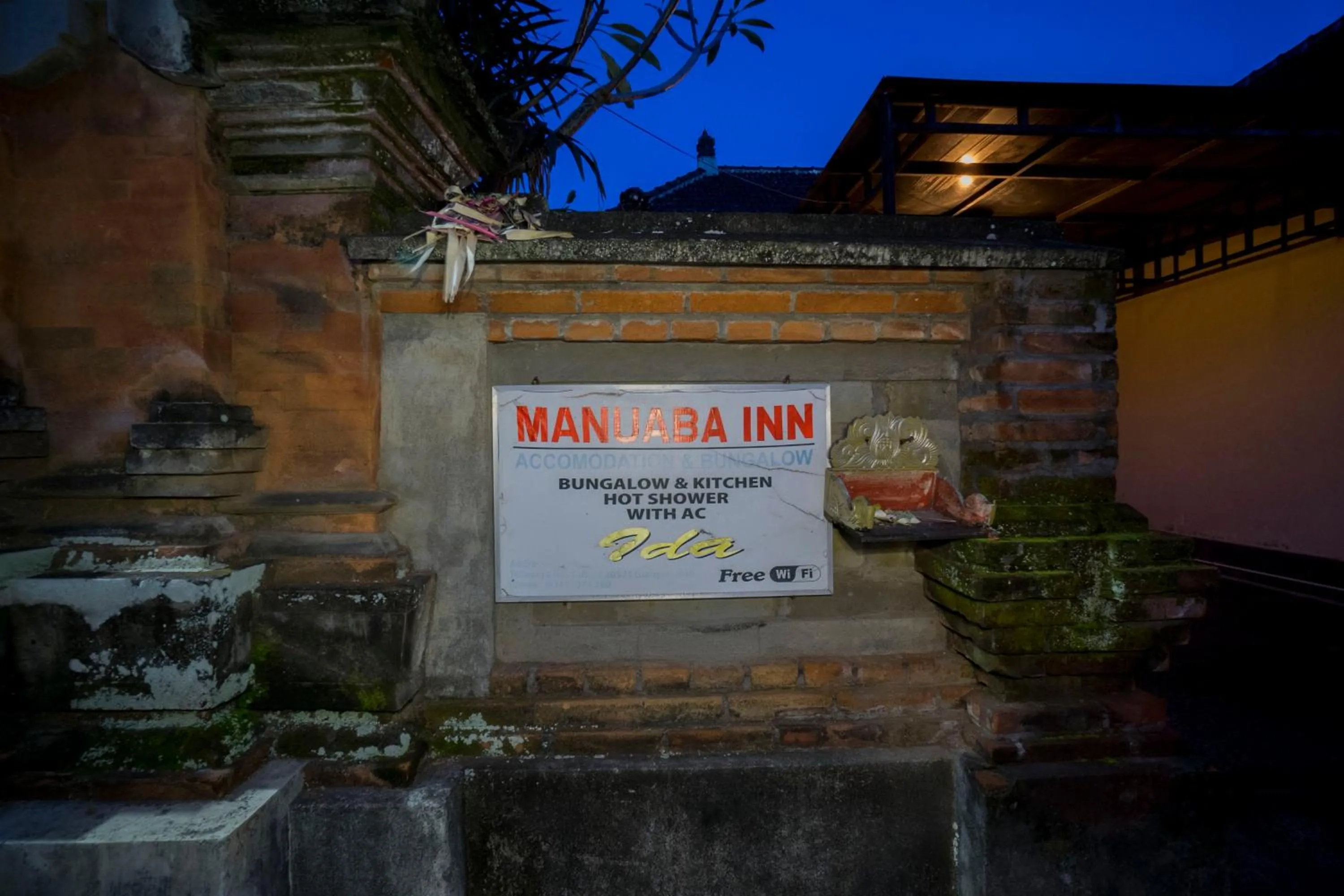Property logo or sign in Manuaba Inn