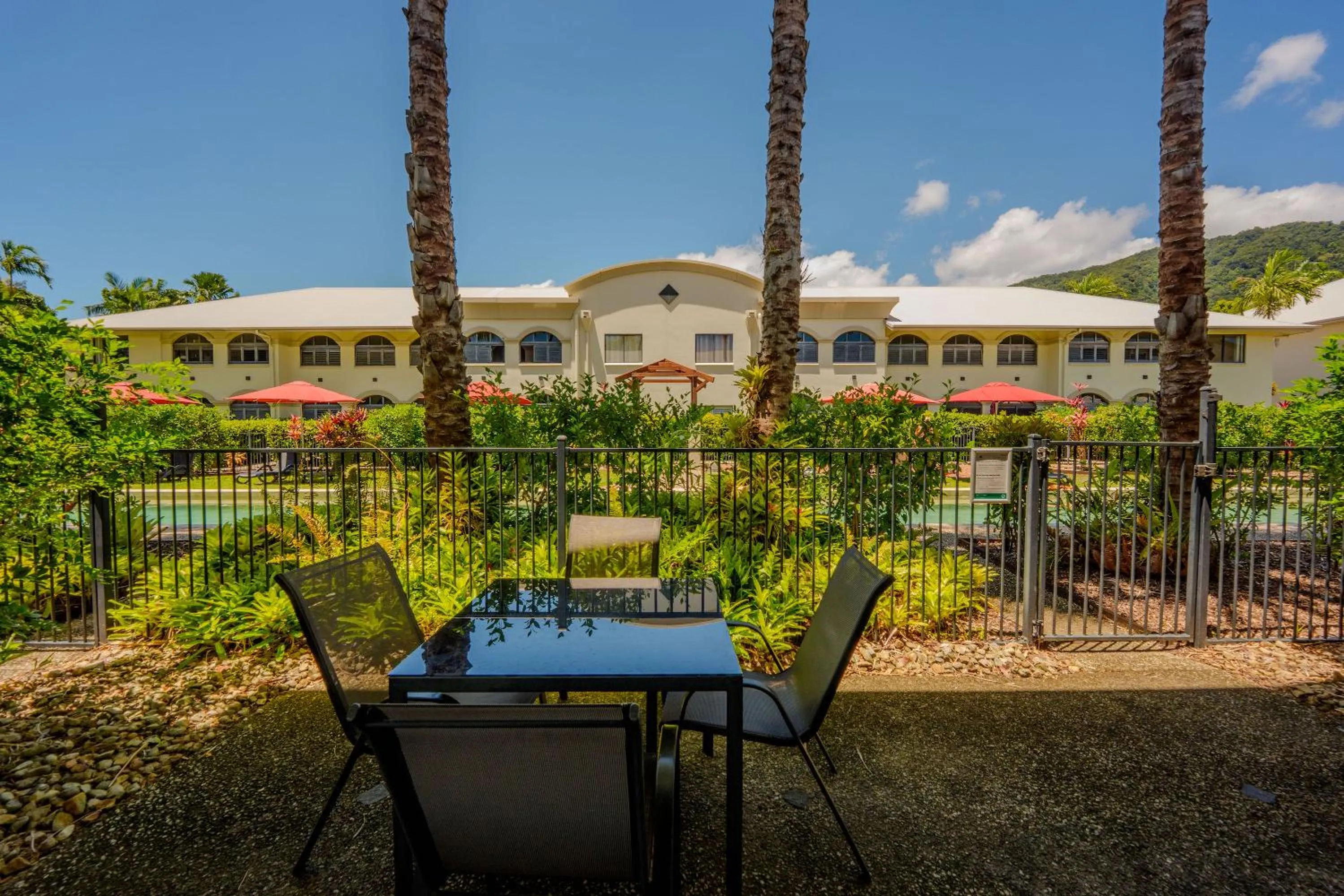 Patio in Mango Lagoon Resort & Wellness Spa
