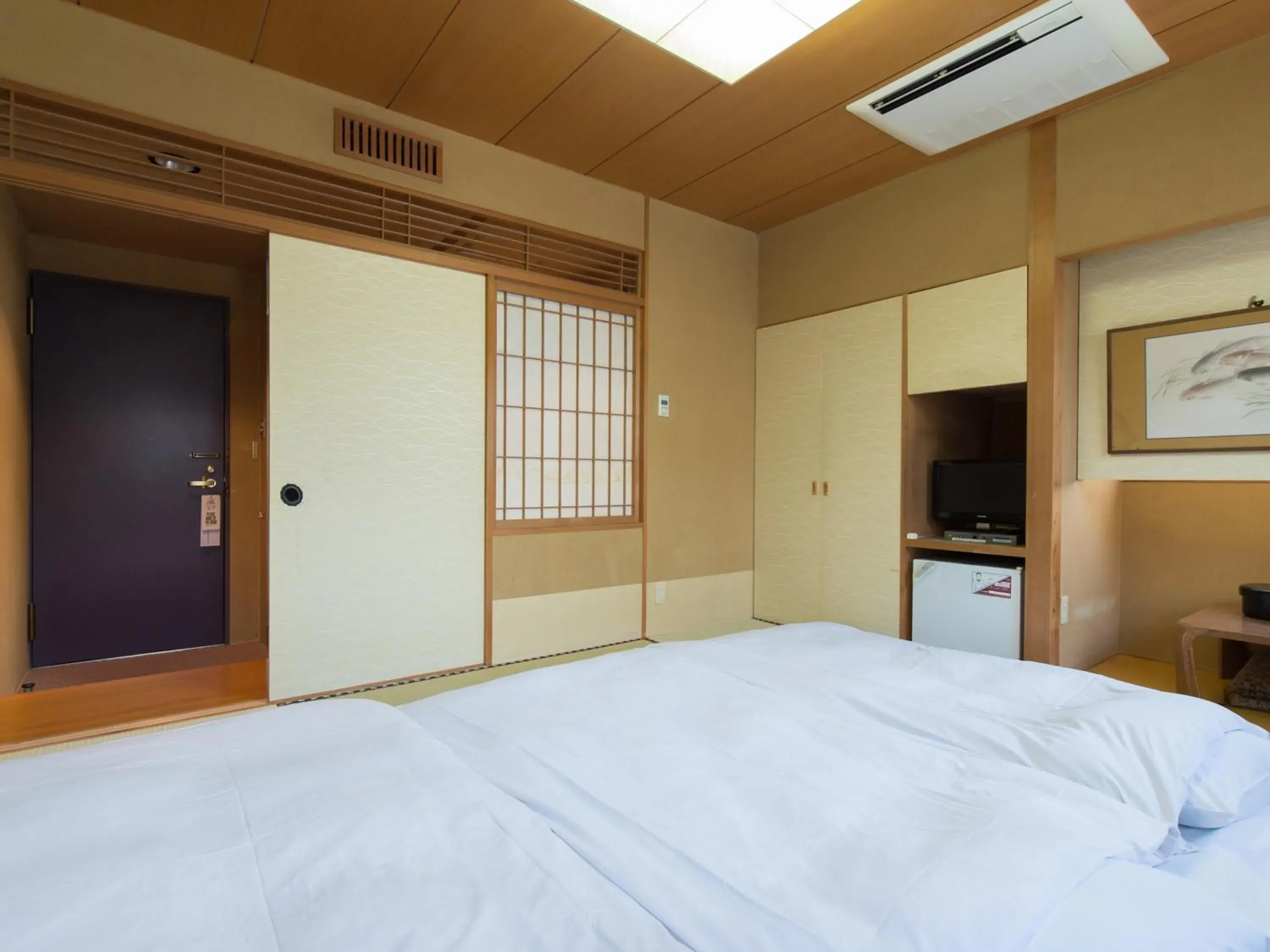 Bed in Nagasaki Orion Hotel Bed in Nagasaki Orion Hotel