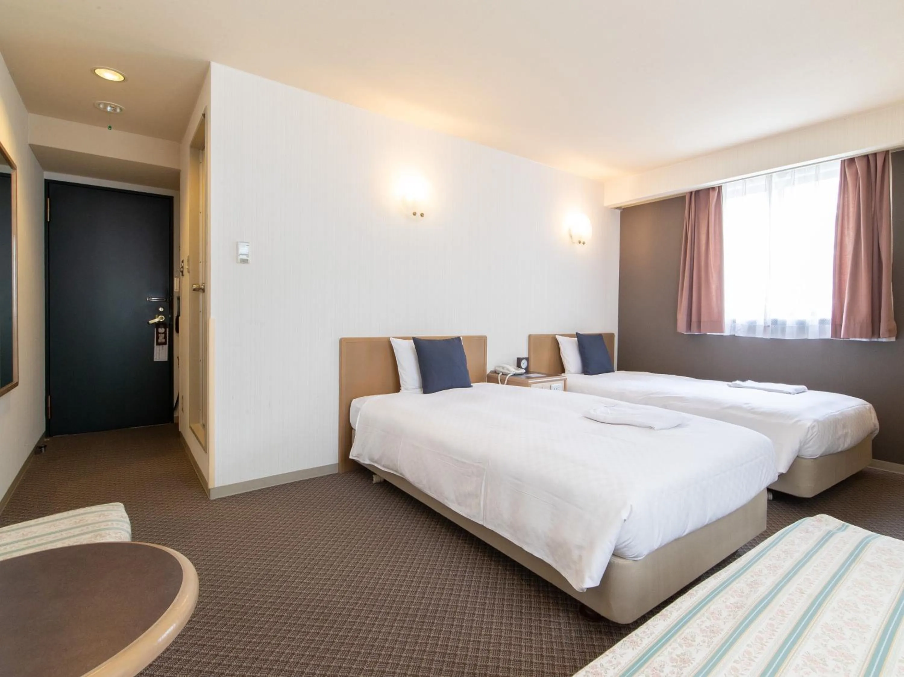 Bed in Nagasaki Orion Hotel