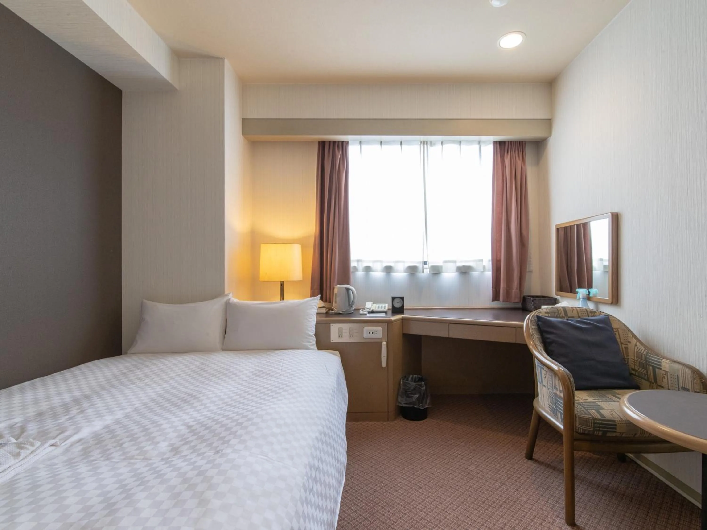 Bed in Nagasaki Orion Hotel