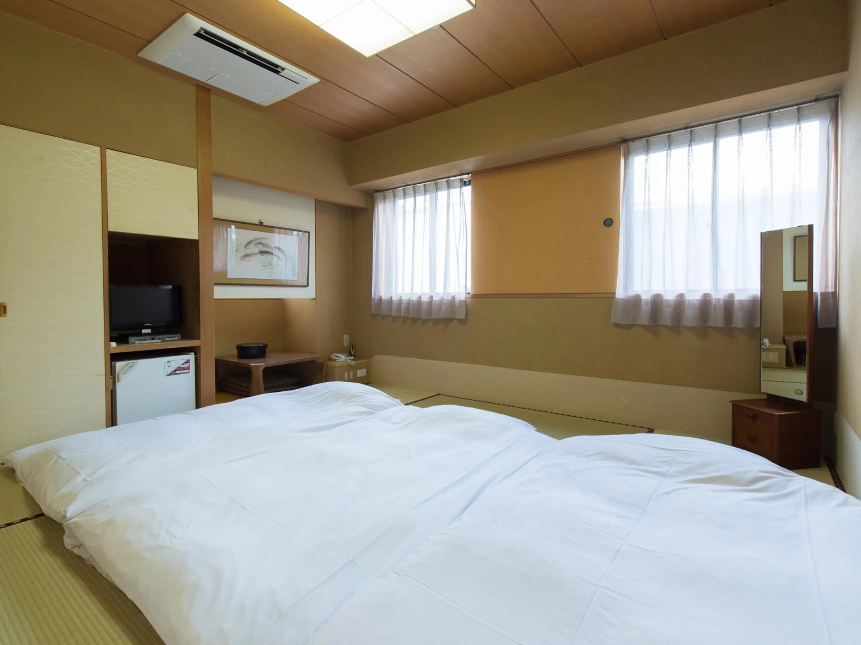 Bed in Nagasaki Orion Hotel