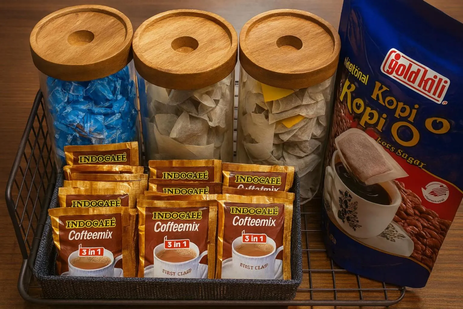 Coffee/tea facilities in Wink at Mosque Street