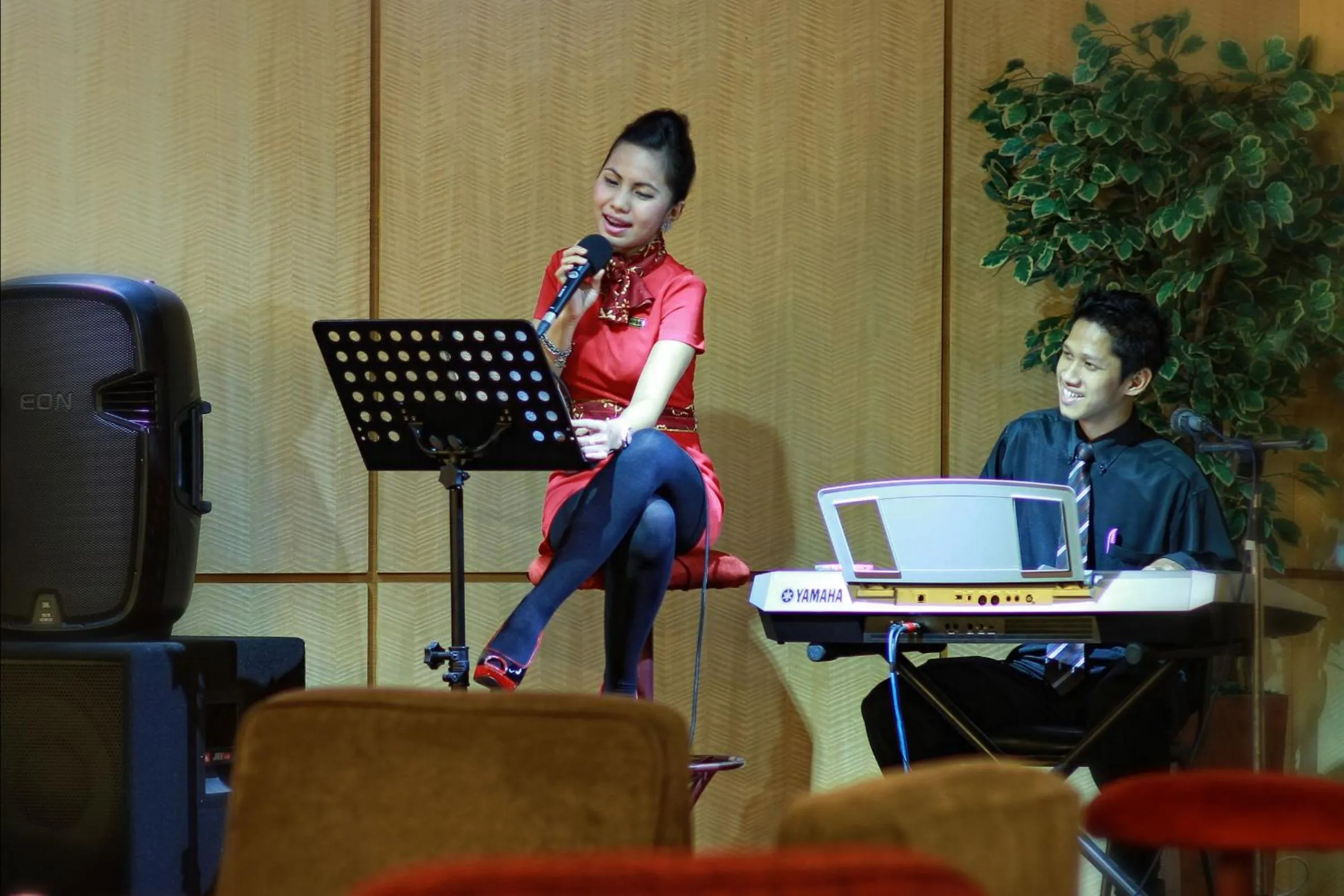 Lounge or bar in Rocky Plaza Hotel Padang