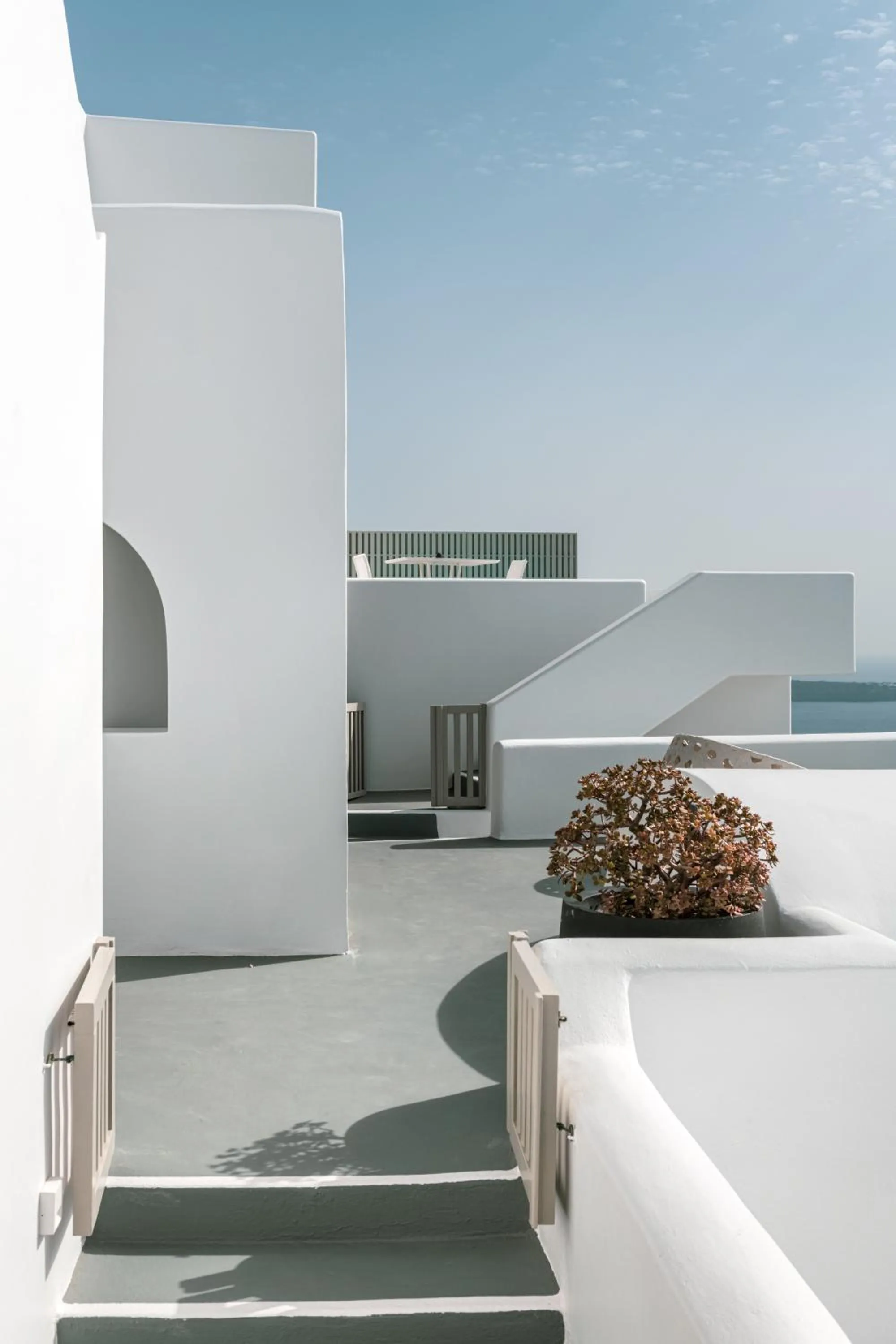 Patio in Grace Hotel, Auberge Collection