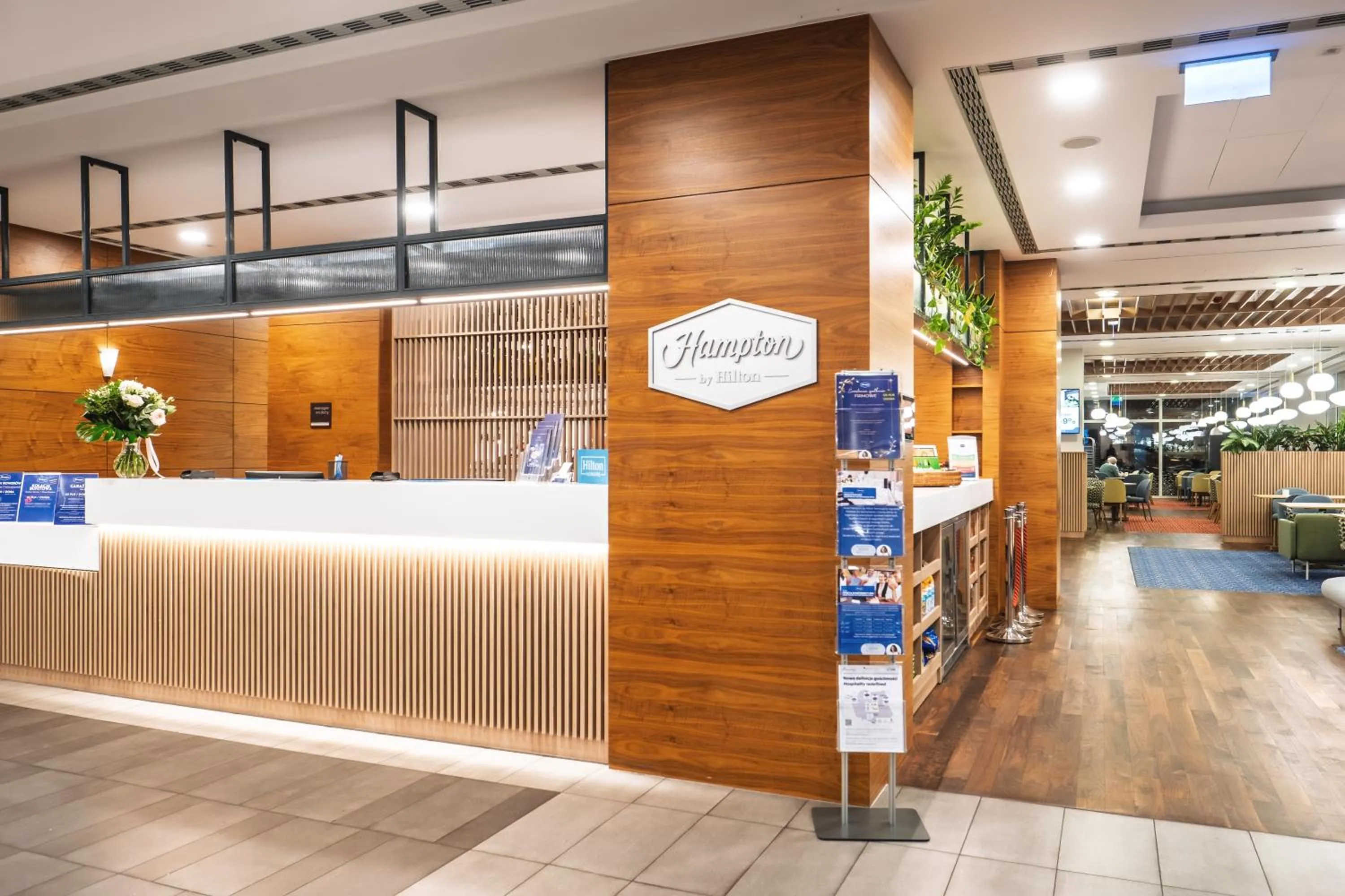 Lobby or reception in Hampton by Hilton Świnoujscie