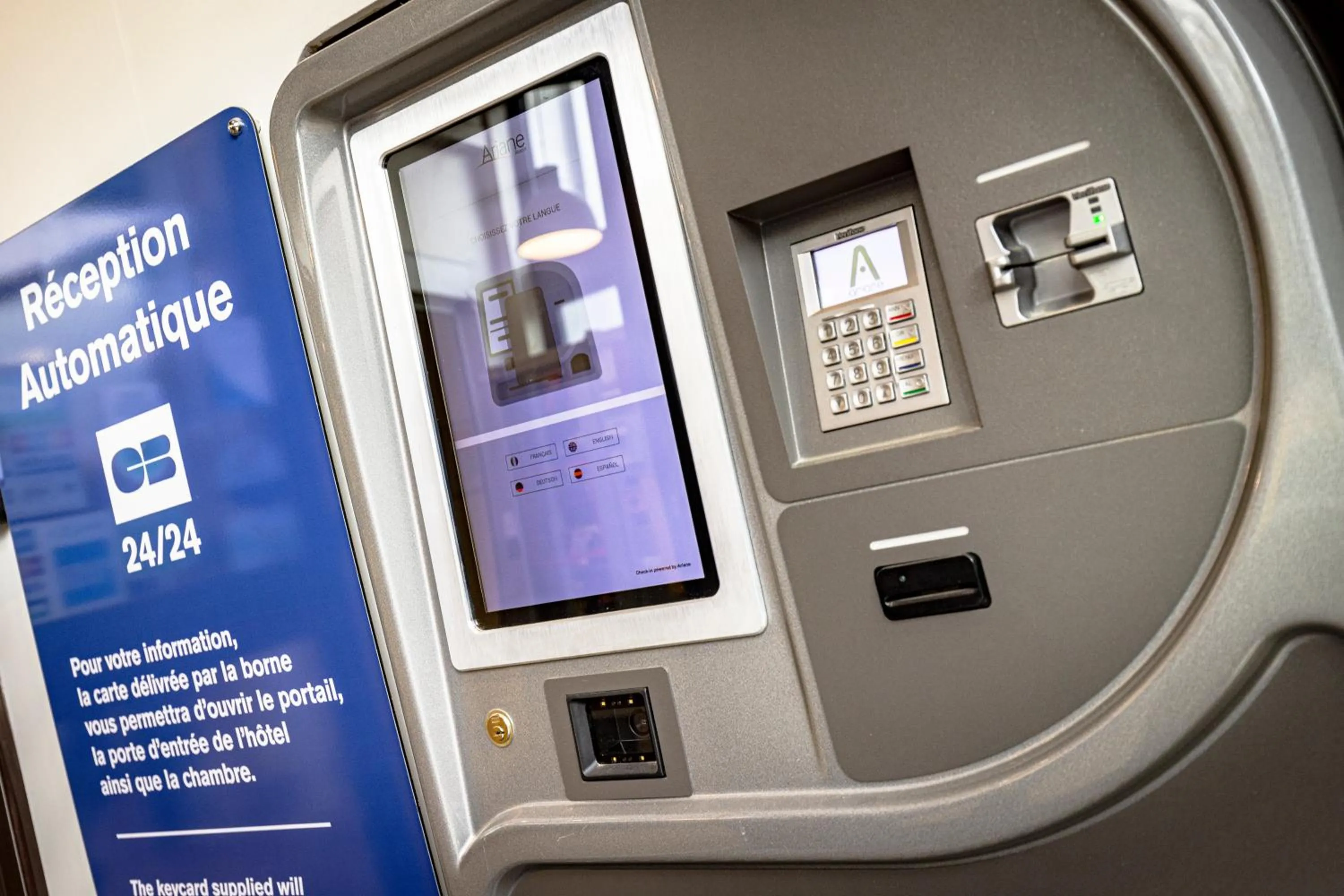 vending machine in Vini Hotel