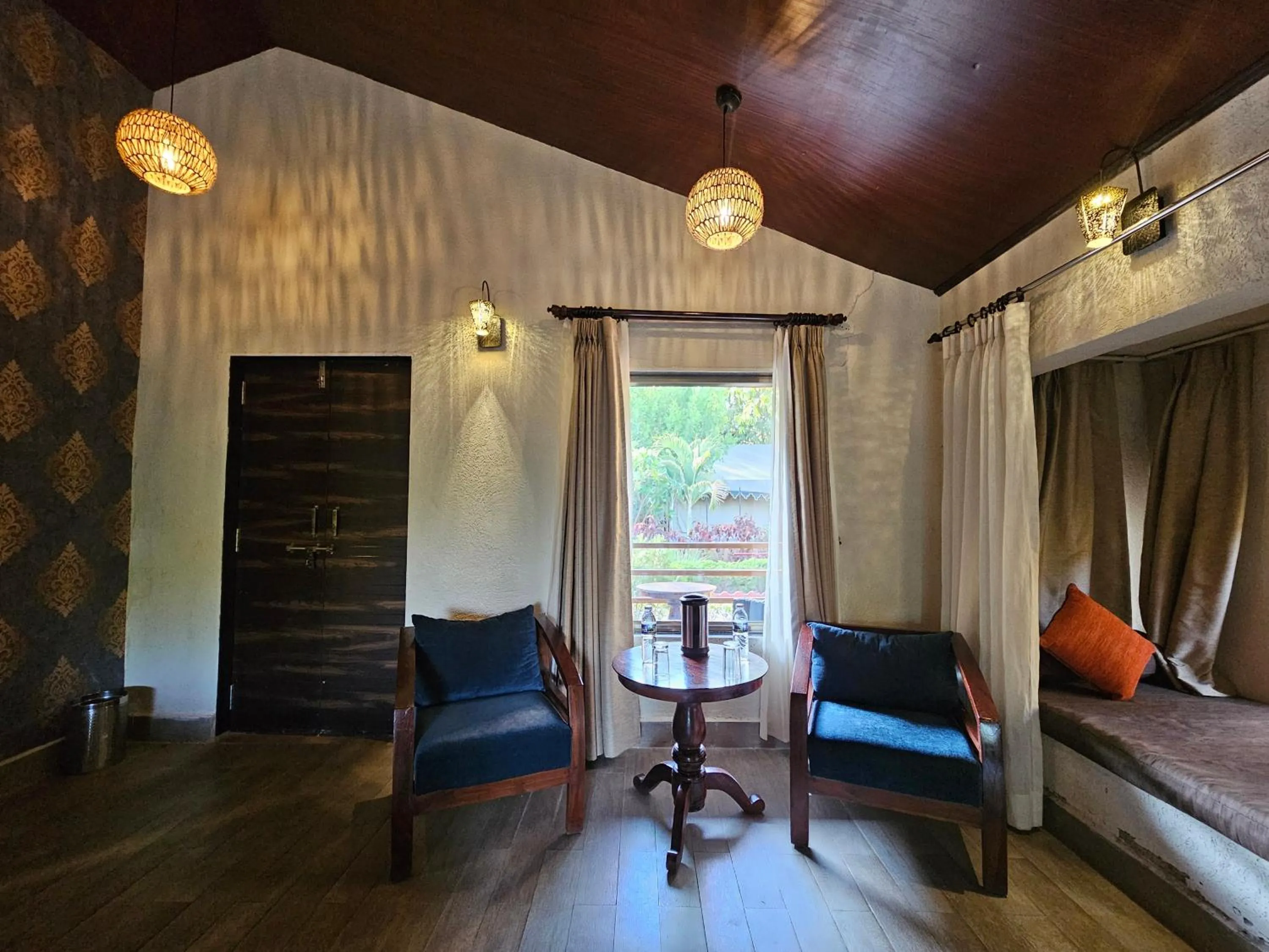 Bed in Gir Lion Safari Camp by Trulyy, Sasan Gir