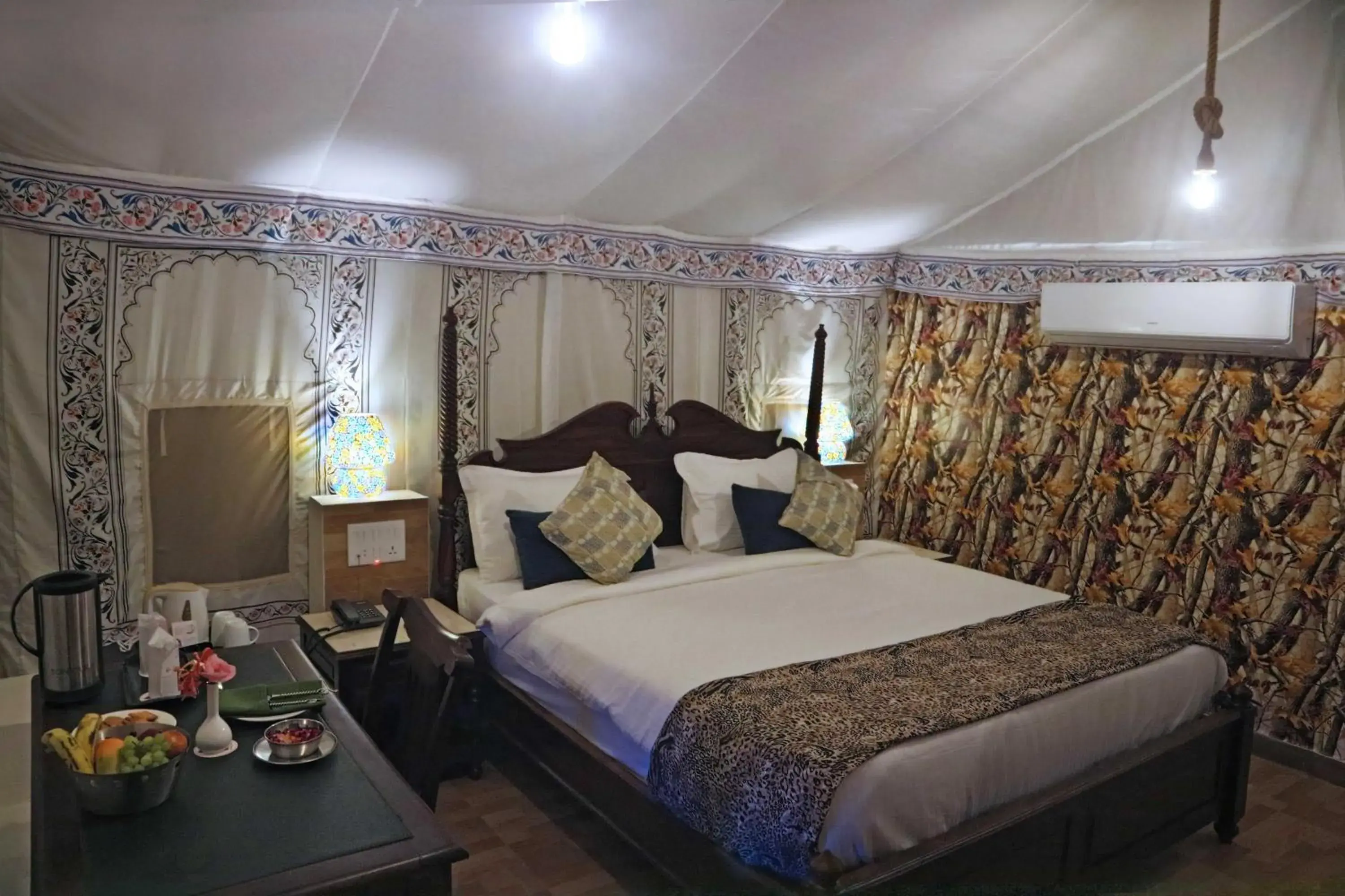 Bedroom, Bed in Gir Lion Safari Camp by Trulyy, Sasan Gir Bedroom, Bed in Gir Lion Safari Camp by Trulyy, Sasan Gir