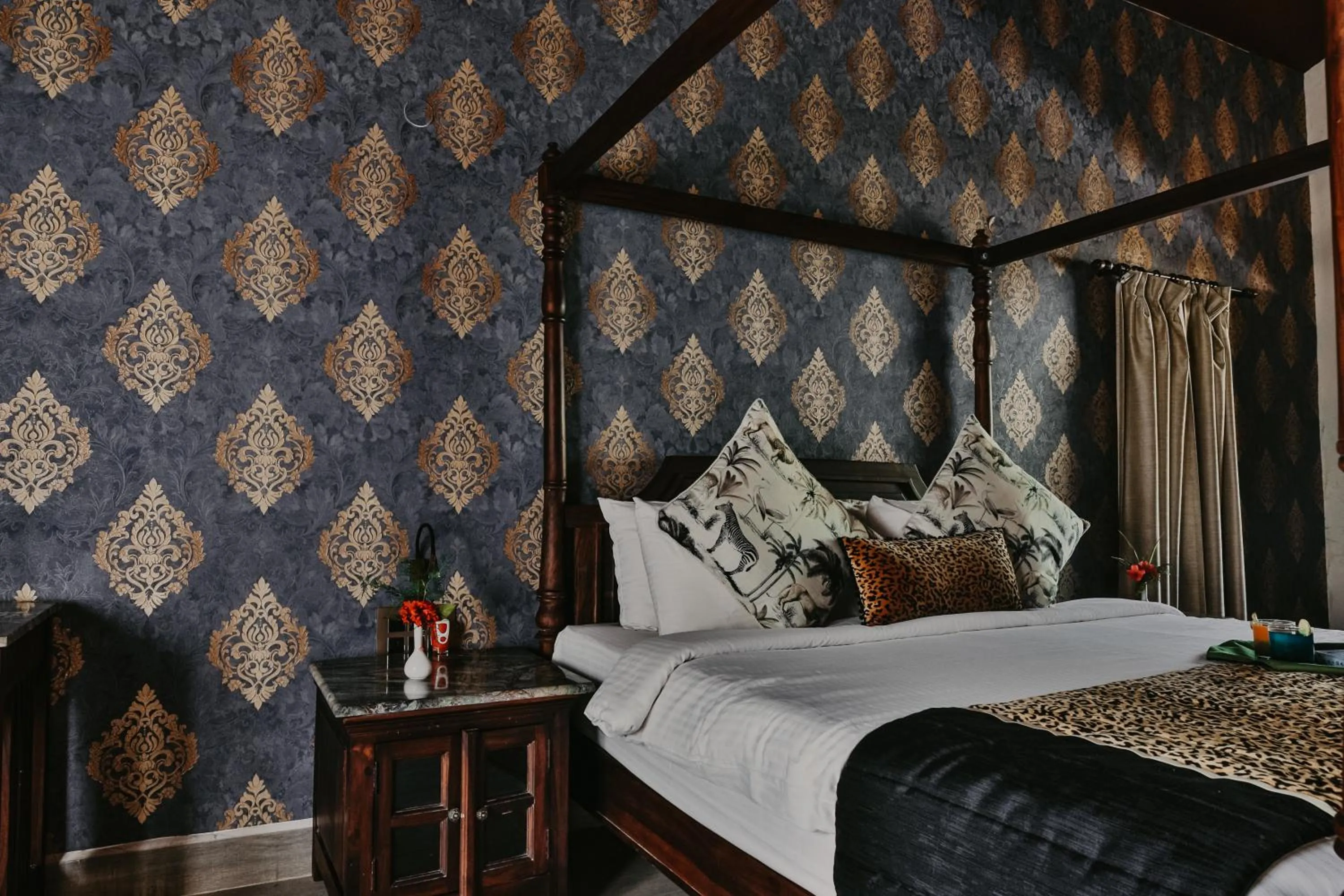 Bedroom, Bed in Gir Lion Safari Camp by Trulyy, Sasan Gir