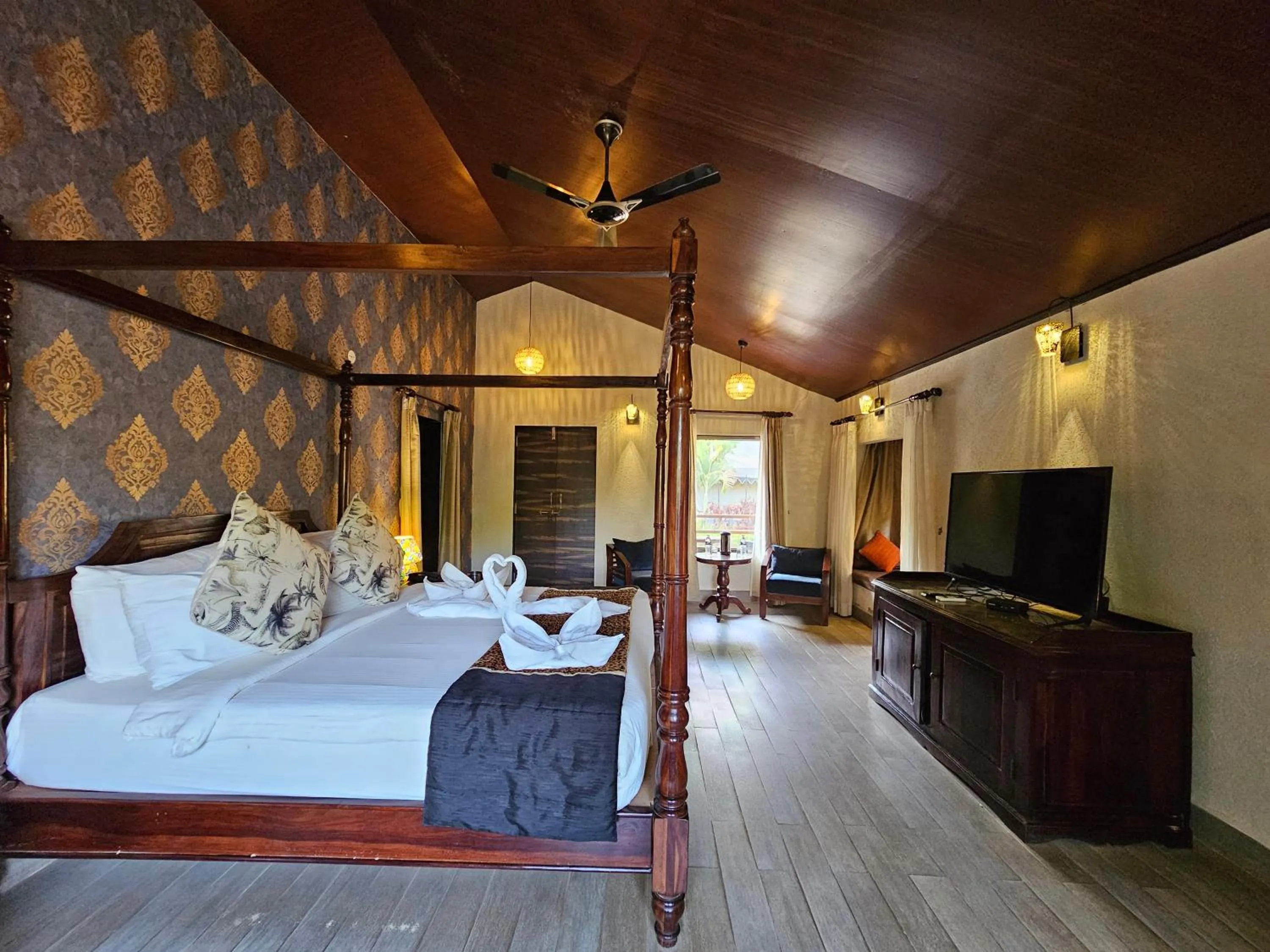 Bed in Gir Lion Safari Camp by Trulyy, Sasan Gir