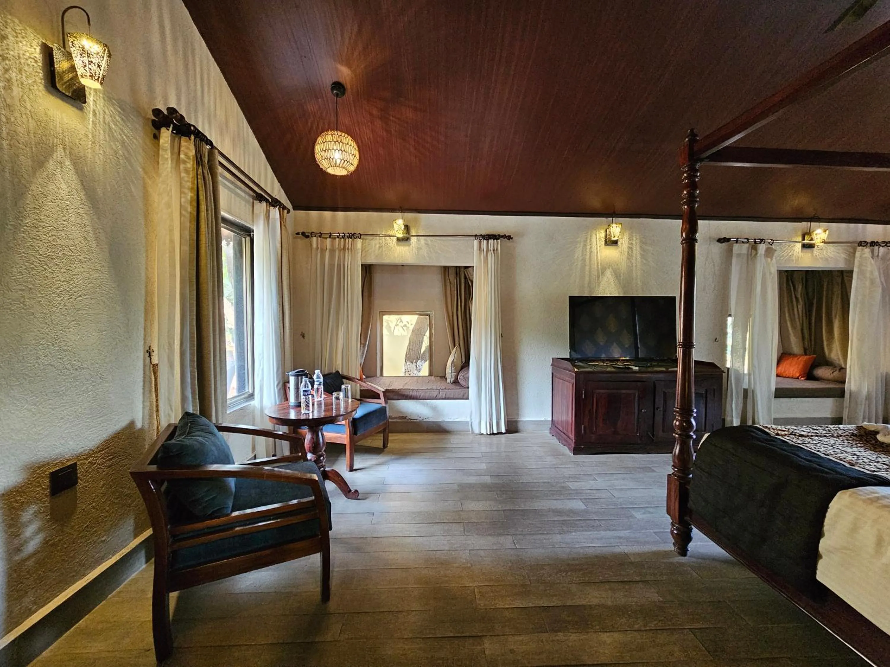 Bed in Gir Lion Safari Camp by Trulyy, Sasan Gir