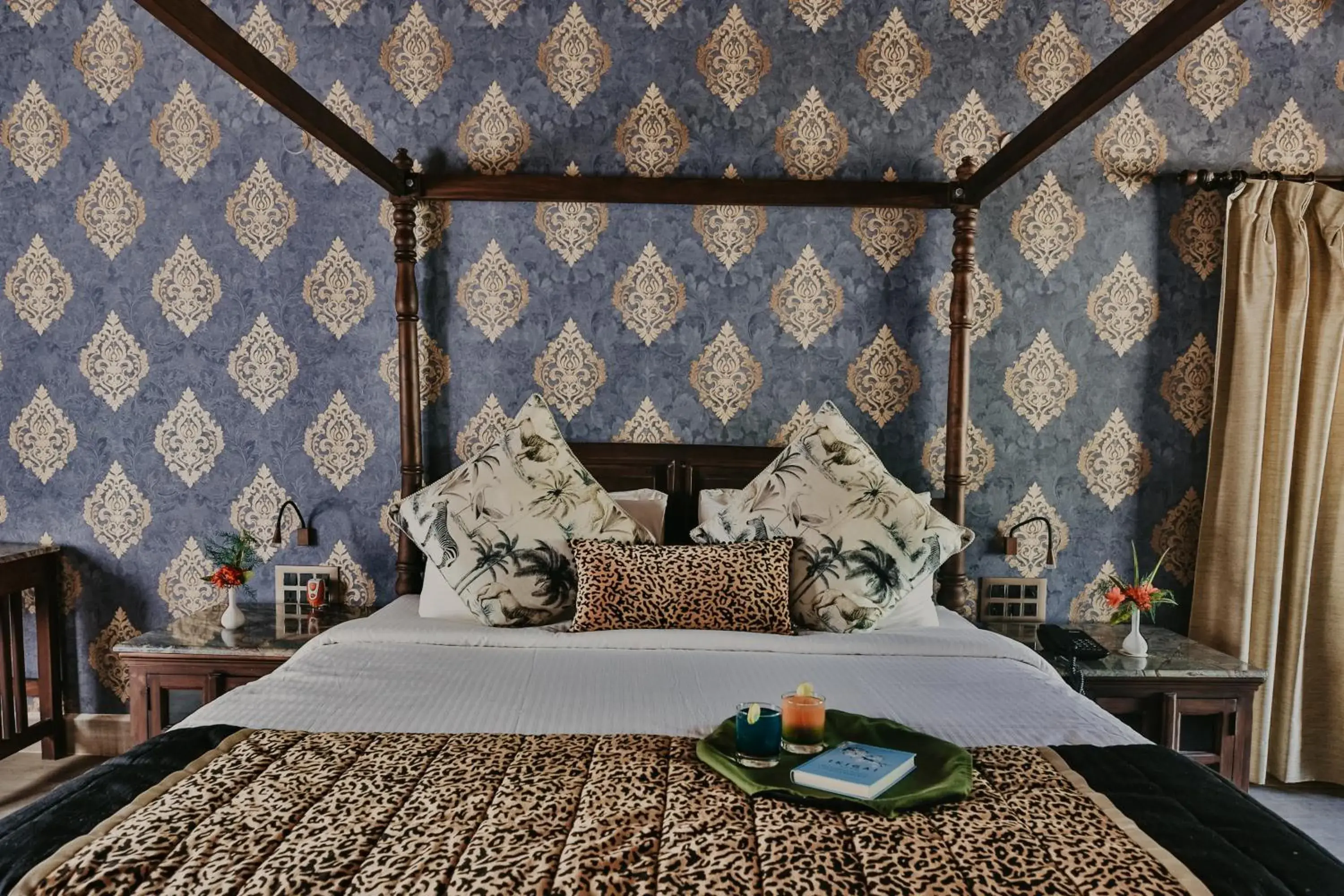 Bedroom, Bed in Gir Lion Safari Camp by Trulyy, Sasan Gir Bedroom, Bed in Gir Lion Safari Camp by Trulyy, Sasan Gir