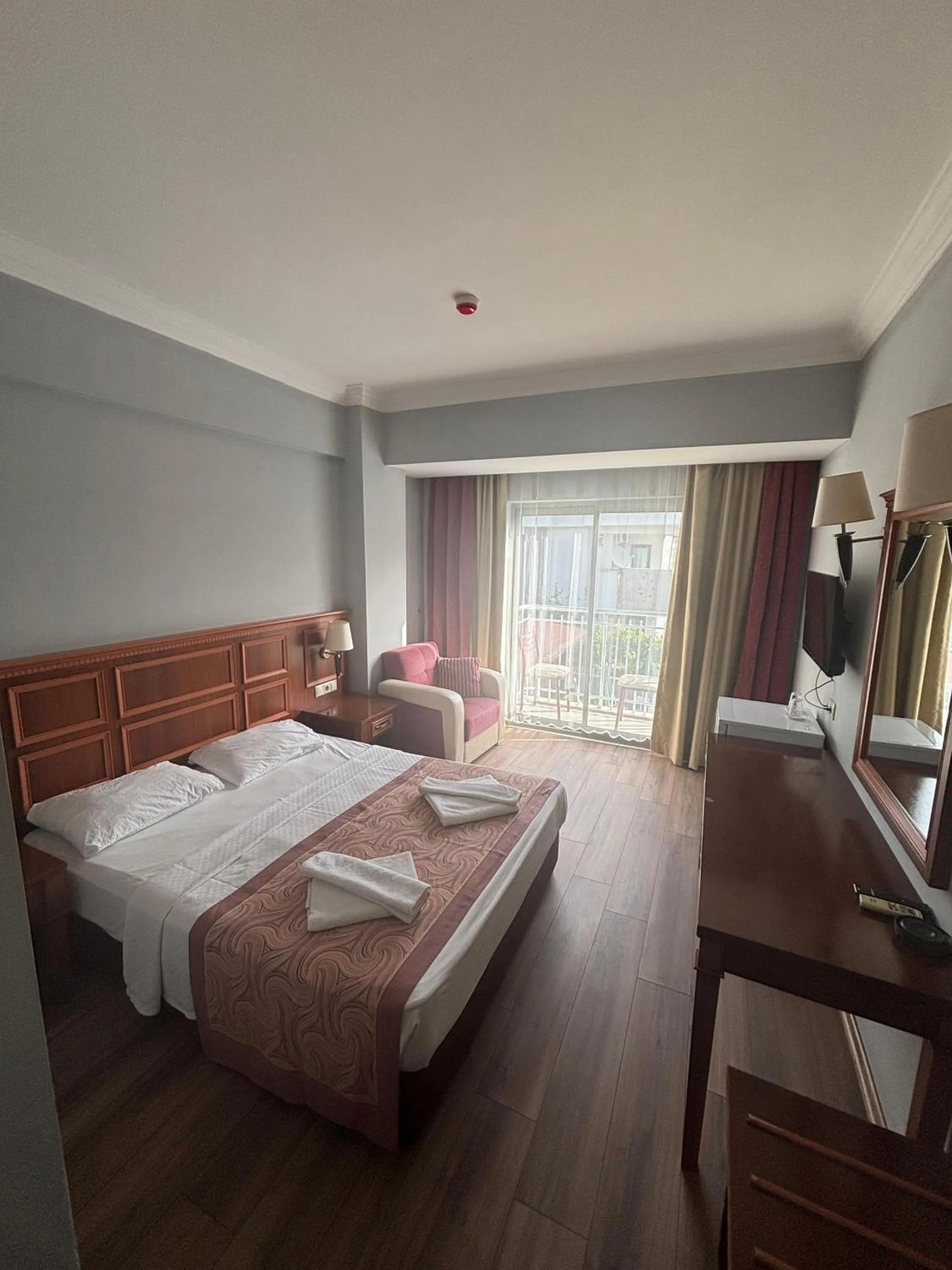 Photo of the whole room, Bed in Grand Nar Hotel