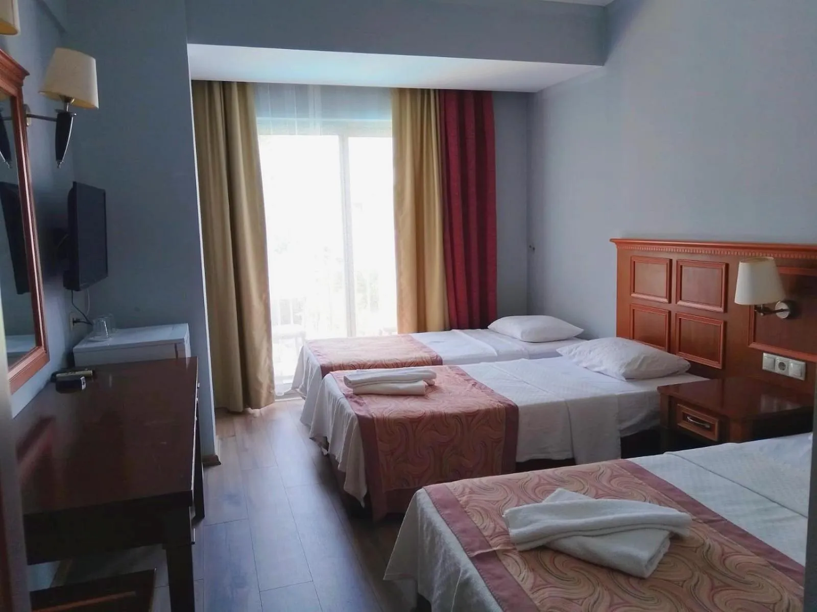 Photo of the whole room, Bed in Grand Nar Hotel