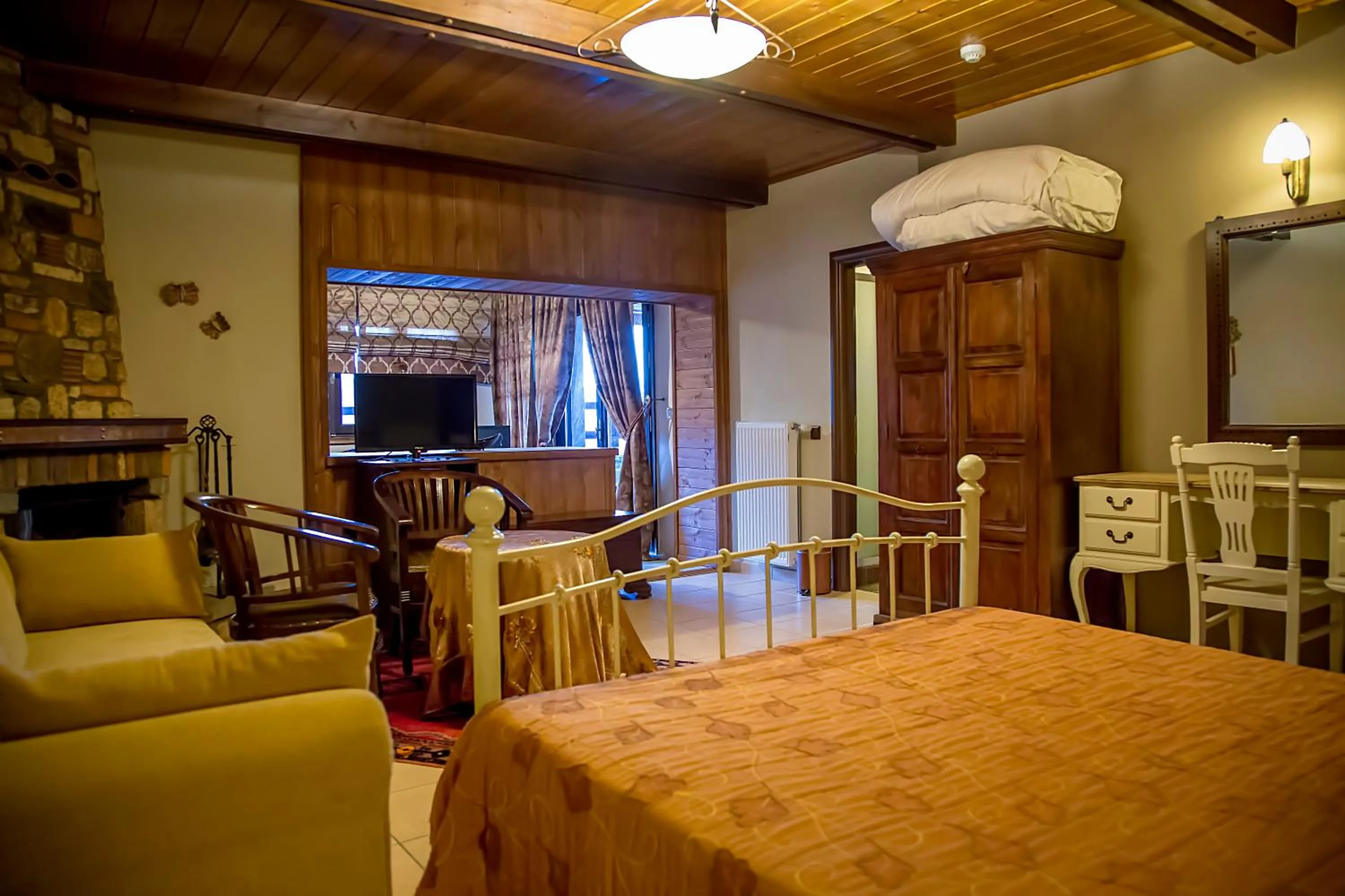 Living room in Pandion Luxury Boutique Hotel & Suites with Spa