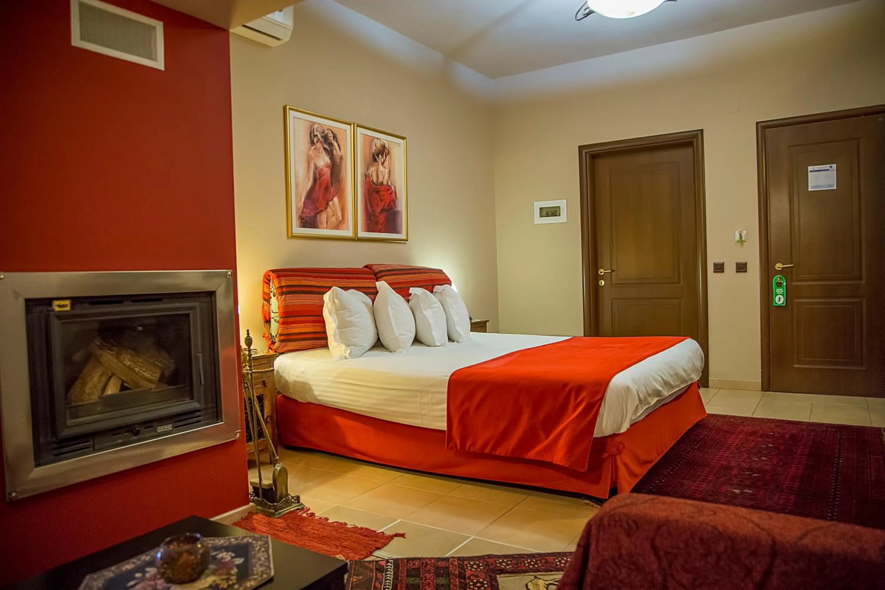 Bedroom, Bed in Pandion Luxury Boutique Hotel & Suites with Spa
