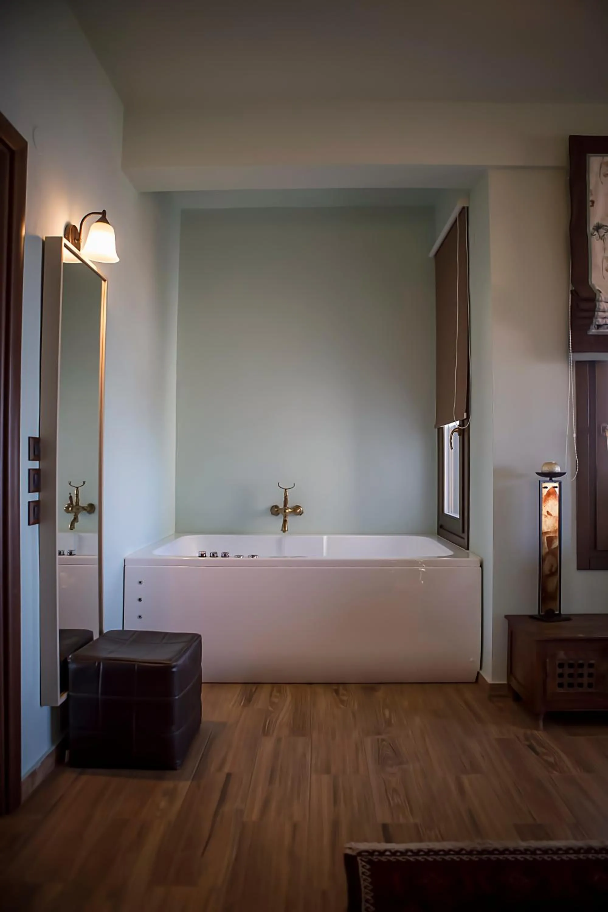 Bed in Pandion Luxury Boutique Hotel & Suites with Spa