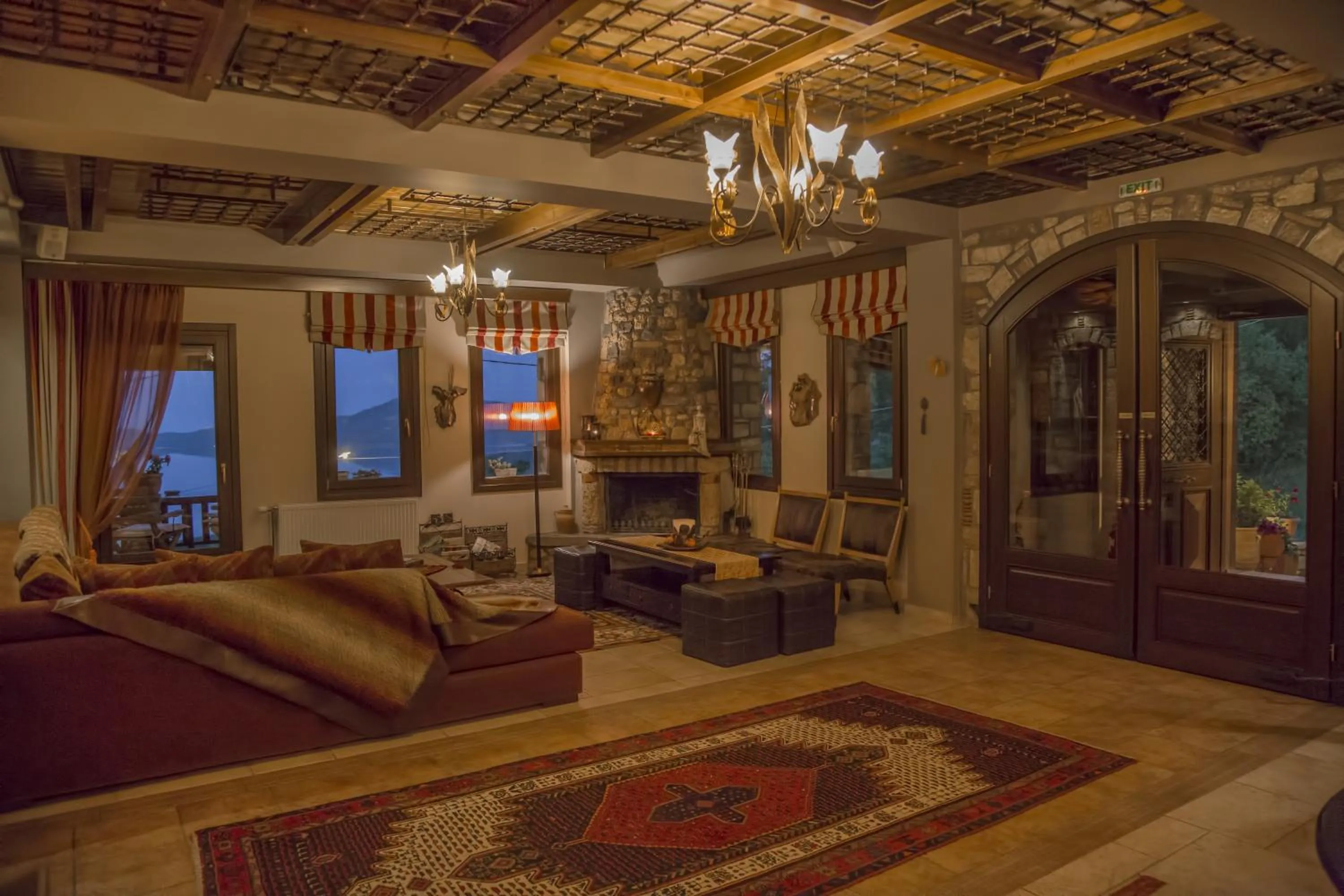 Lobby or reception in Pandion Luxury Boutique Hotel & Suites with Spa