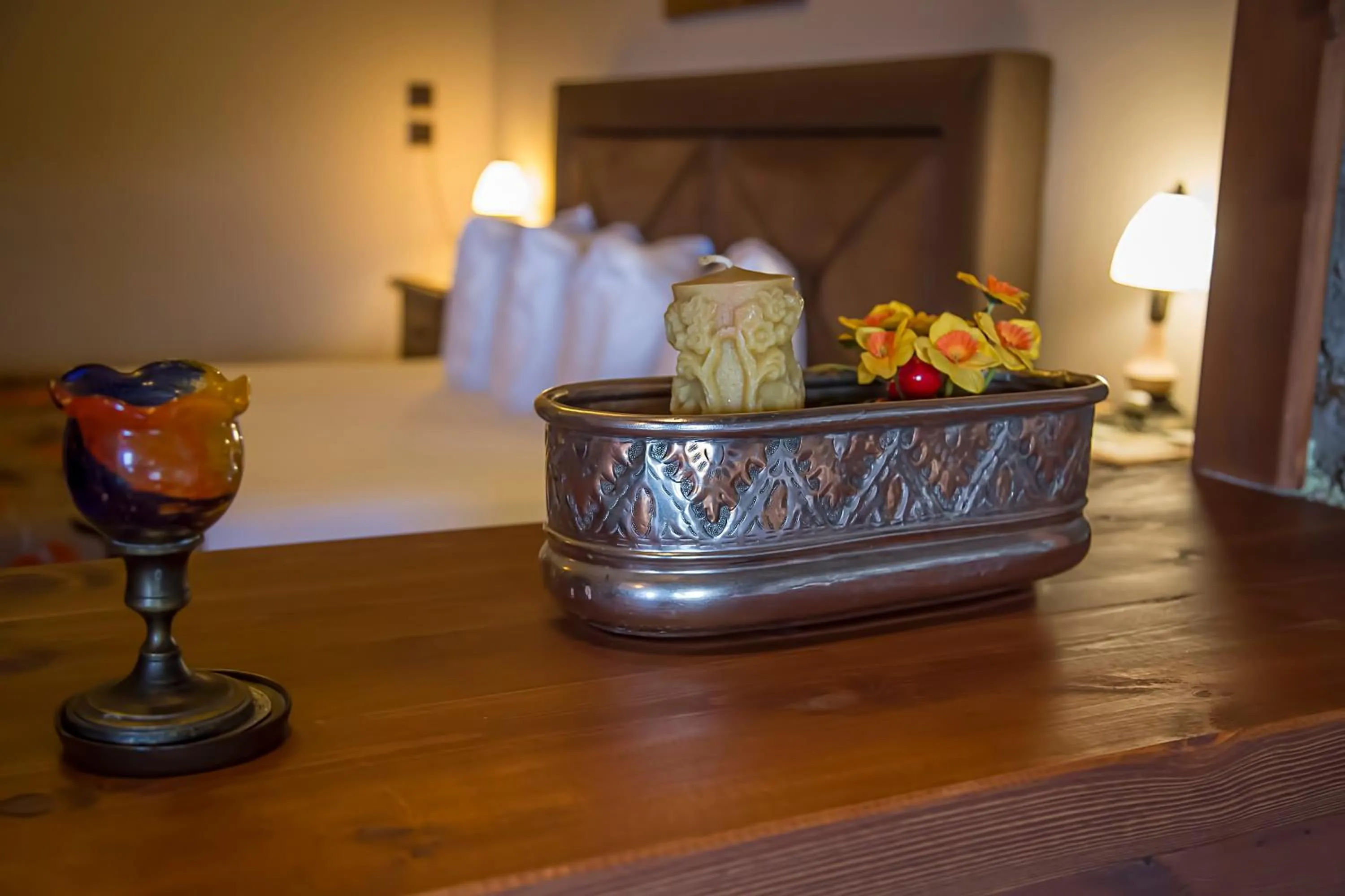 Decorative detail in Pandion Luxury Boutique Hotel & Suites with Spa