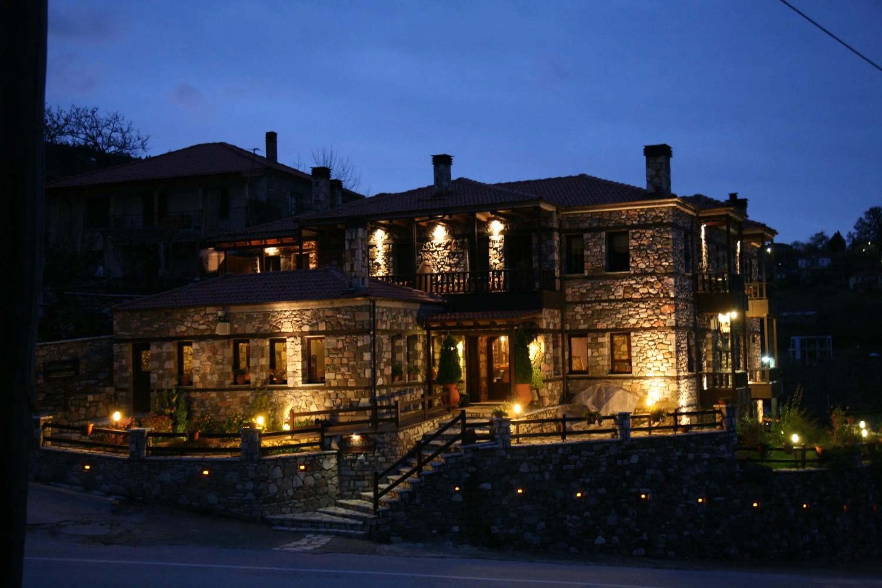 Bird's eye view in Pandion Luxury Boutique Hotel & Suites with Spa