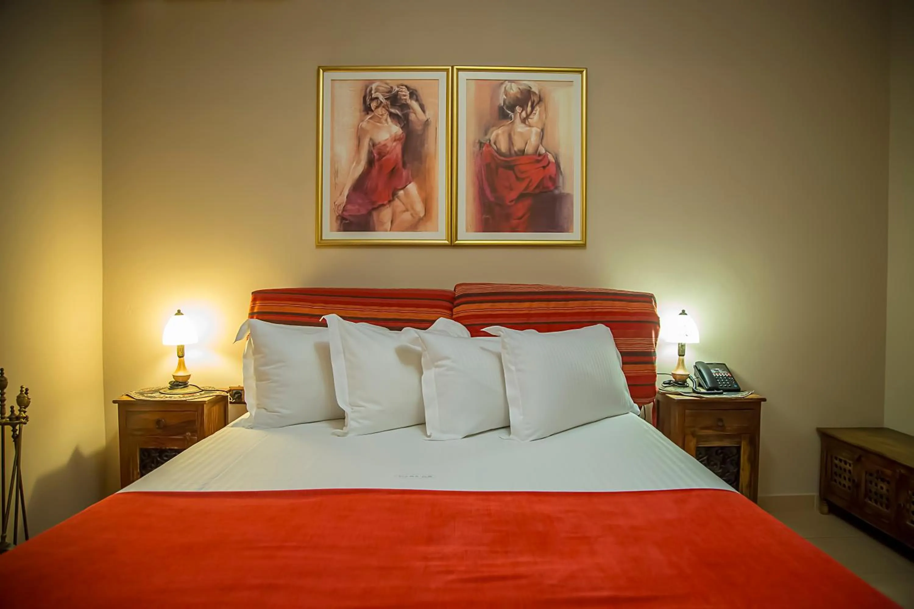 Bedroom, Bed in Pandion Luxury Boutique Hotel & Suites with Spa